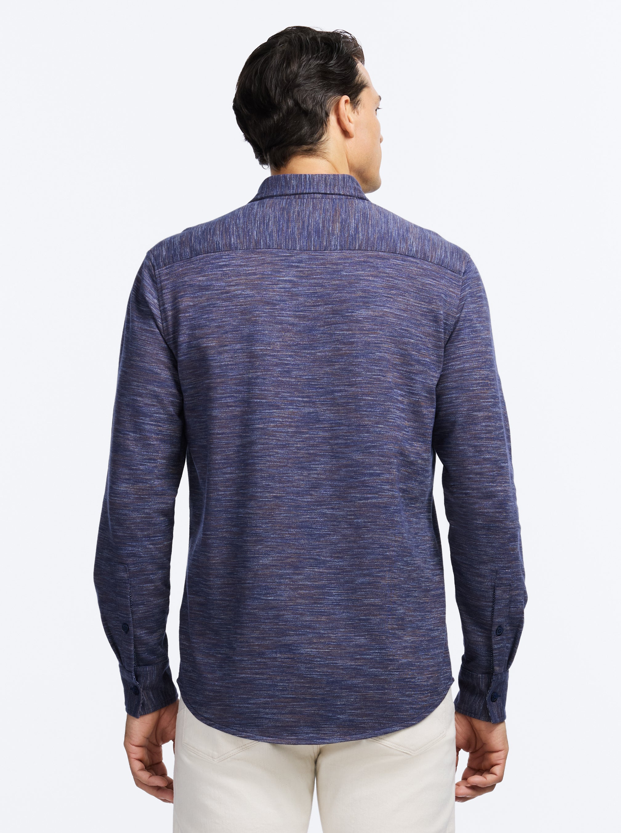 STORRS LONG SLEEVE BUTTON DOWN SHIRT JACKET