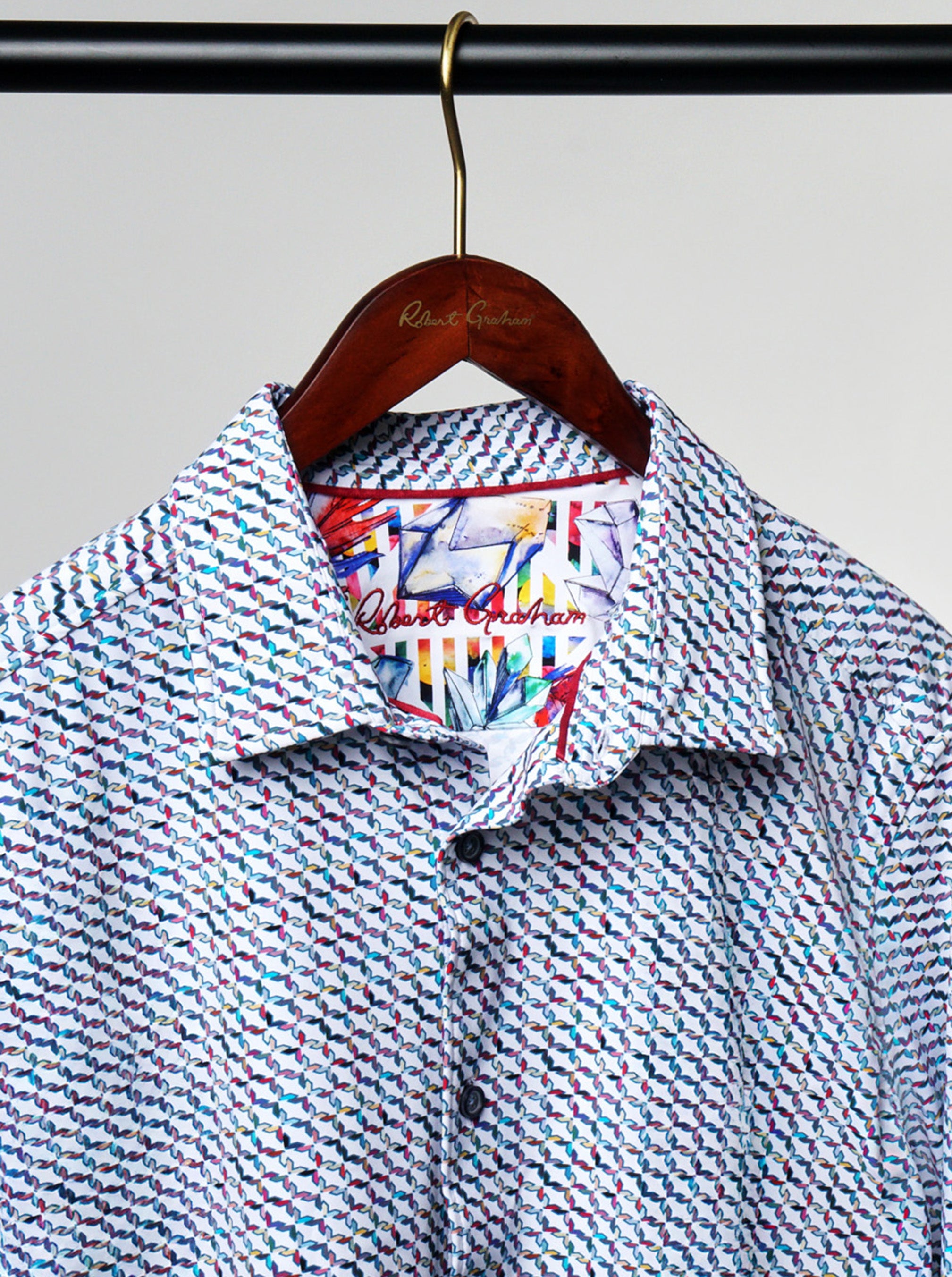 MULHOLLAND LONG SLEEVE BUTTON DOWN SHIRT