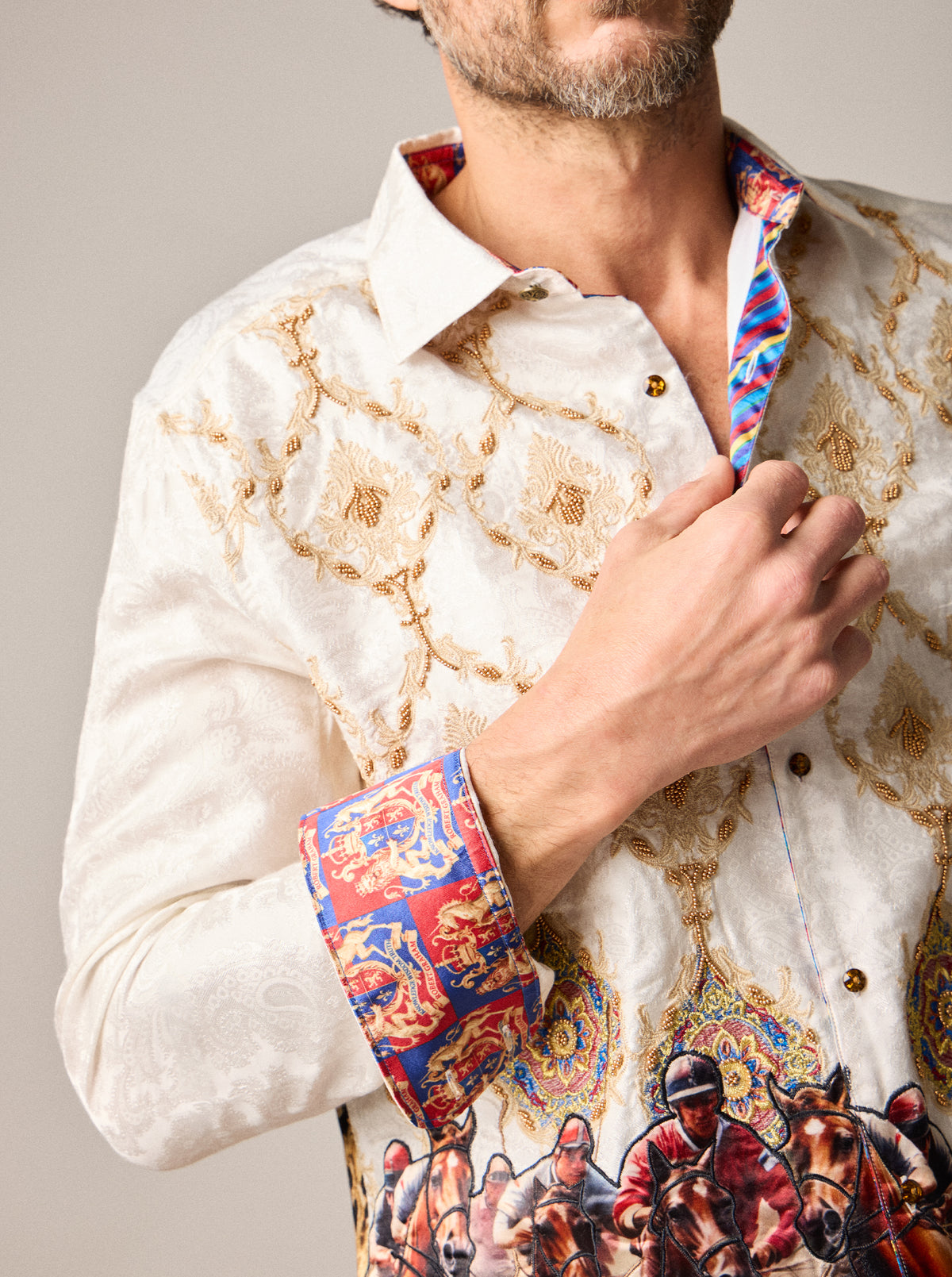 LIMITED EDITION VICTORY LAP LONG SLEEVE BUTTON DOWN SHIRT