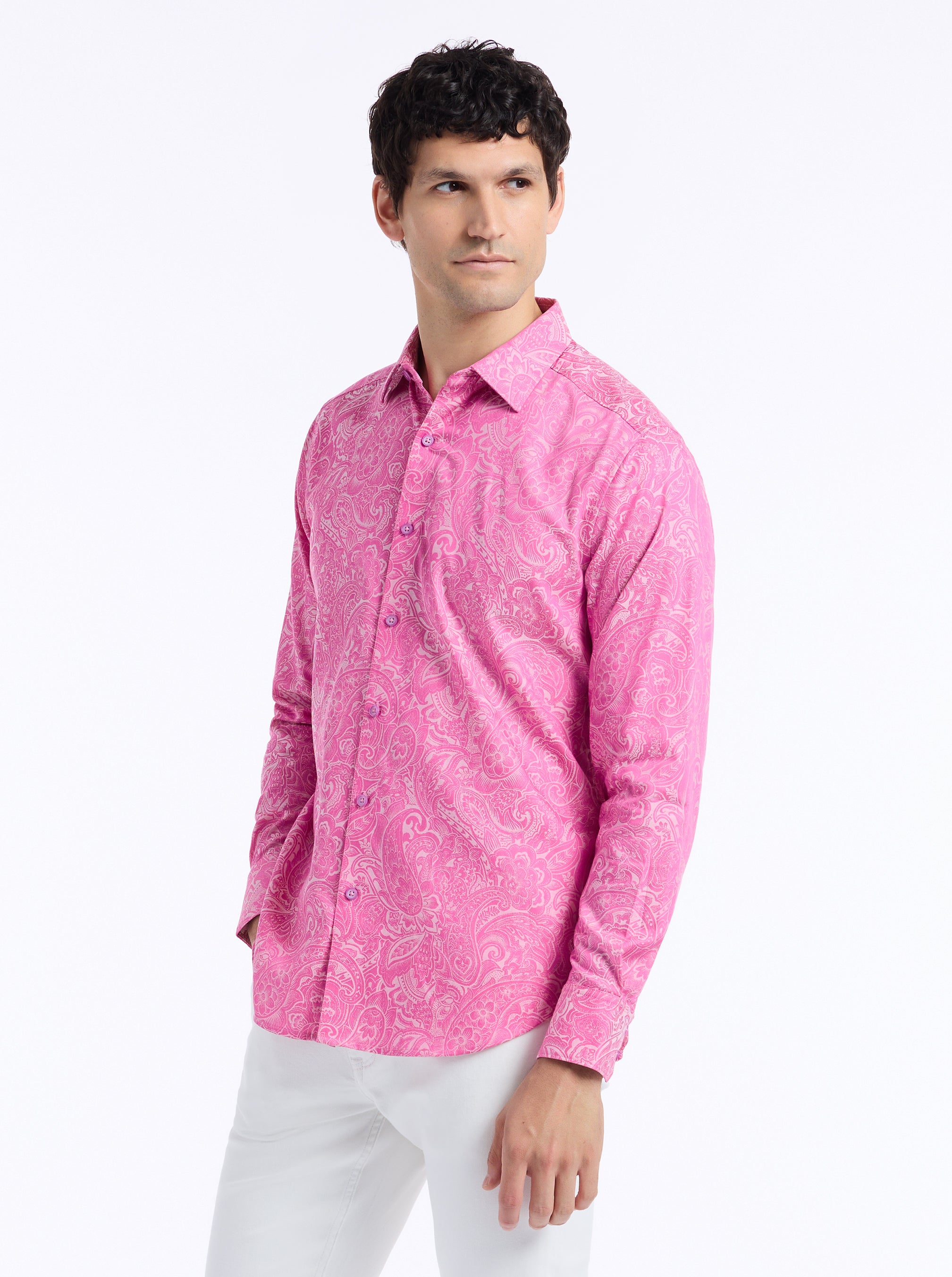 HUDSON LONG SLEEVE BUTTON DOWN SHIRT