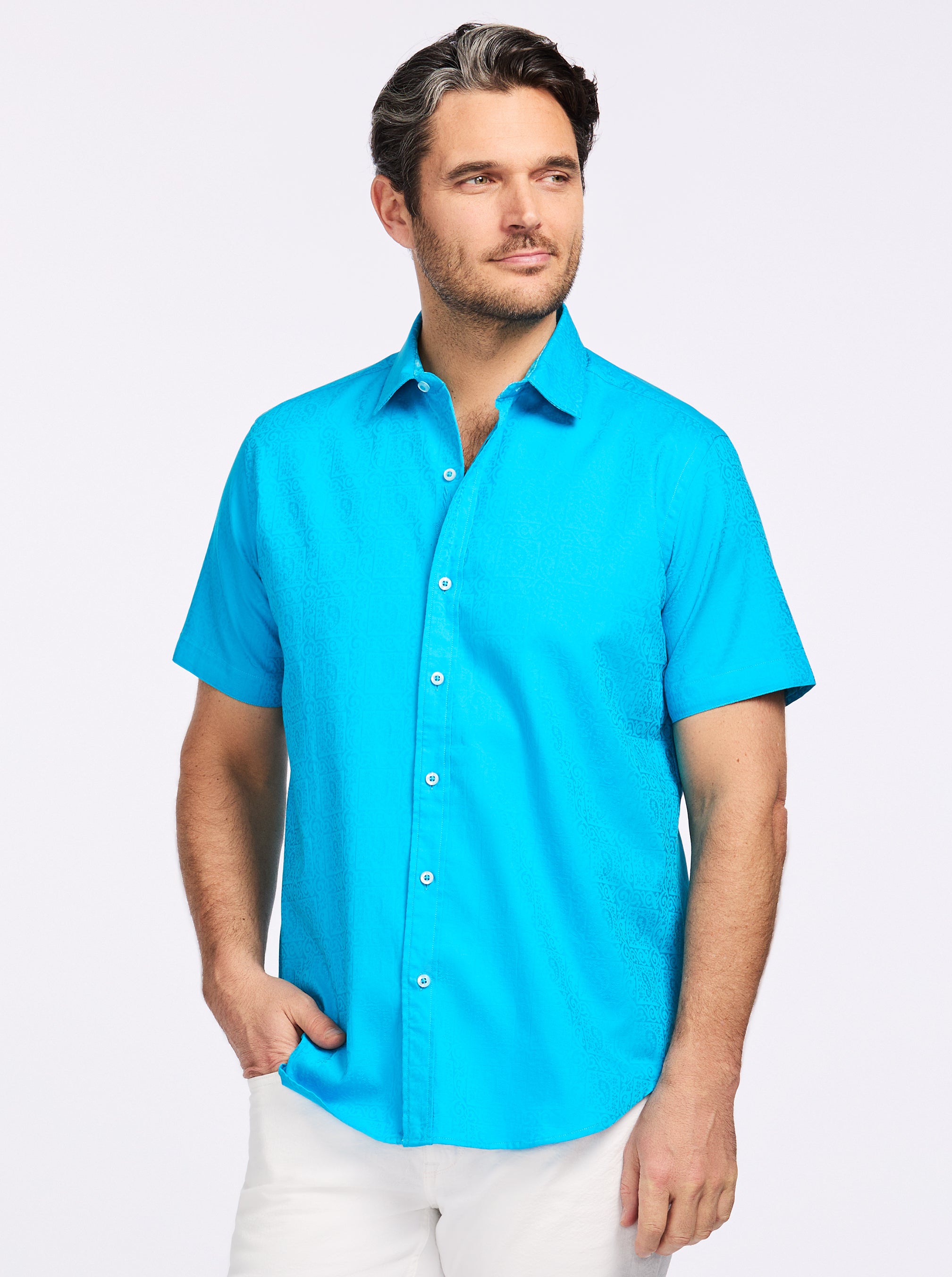 WINDSOR 2 SHORT SLEEVE BUTTON DOWN SHIRT