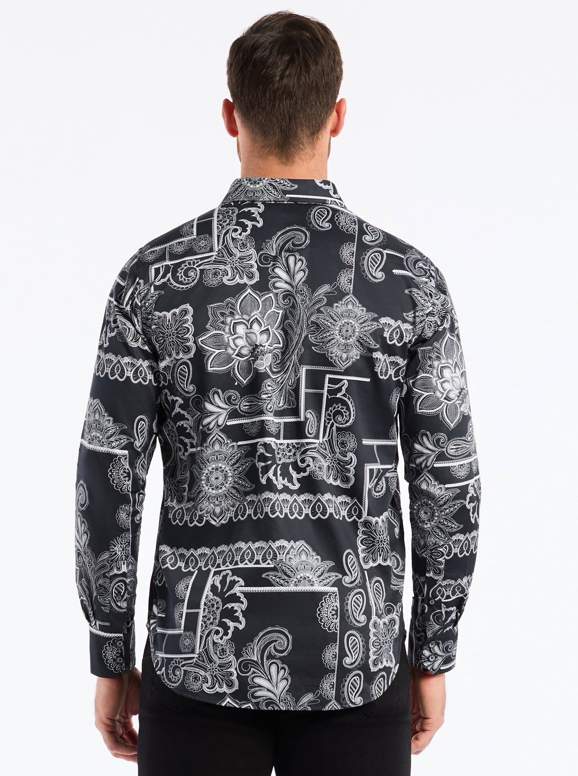 ARDEN LONG SLEEVE BUTTON DOWN SHIRT