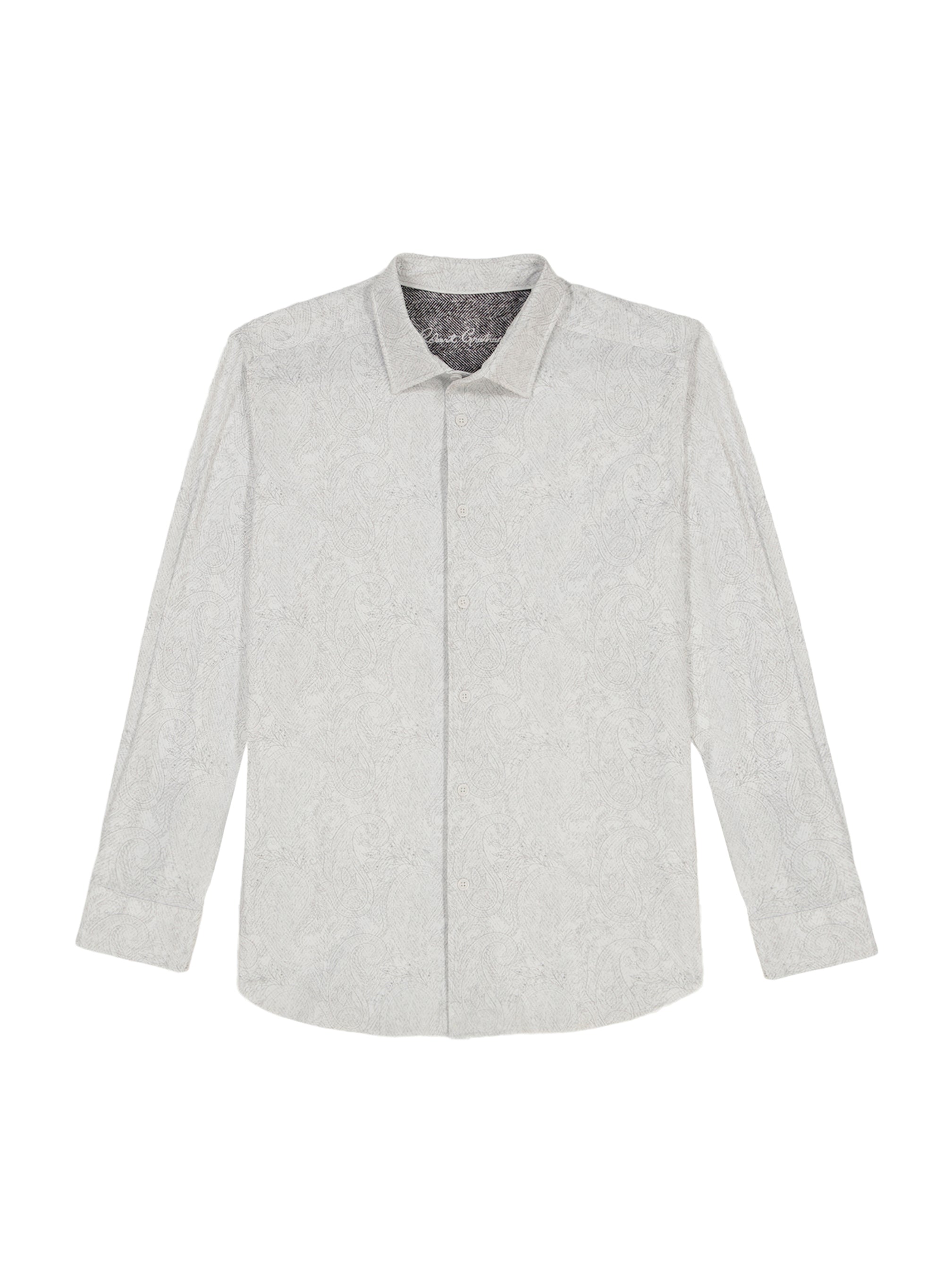 THURSTON LONG SLEEVE BUTTON DOWN KNIT SHIRT