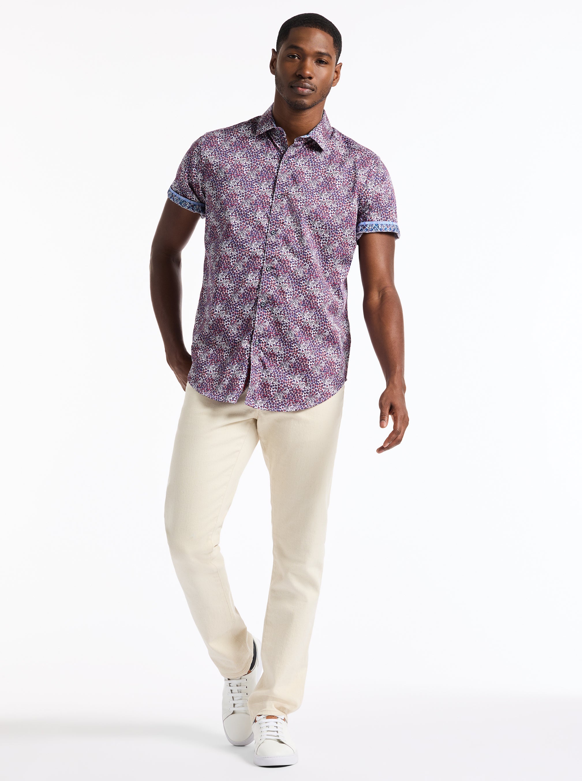 FERMONT SHORT SLEEVE BUTTON DOWN SHIRT