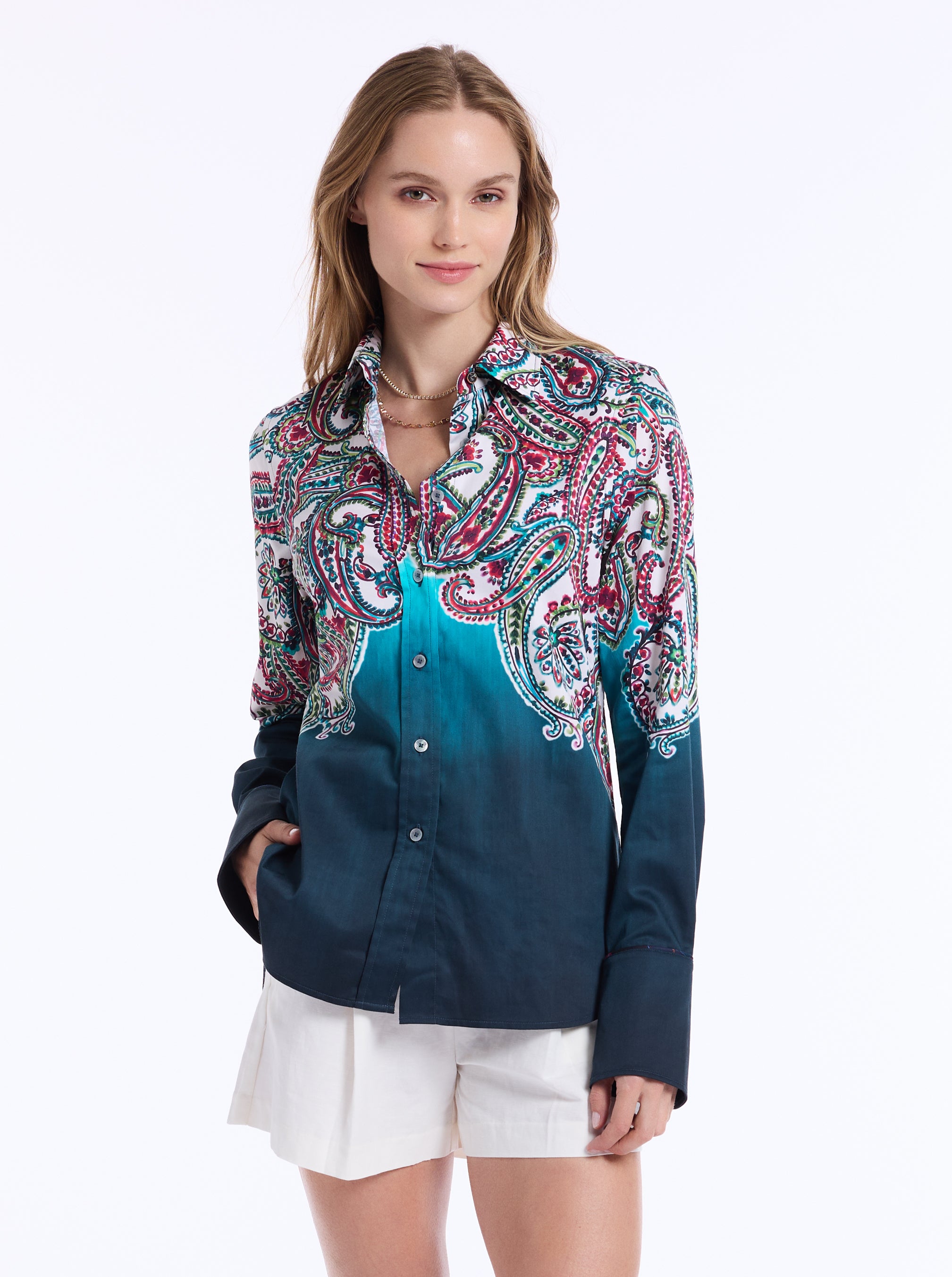 PRISCILLA LONG SLEEVE SHIRT