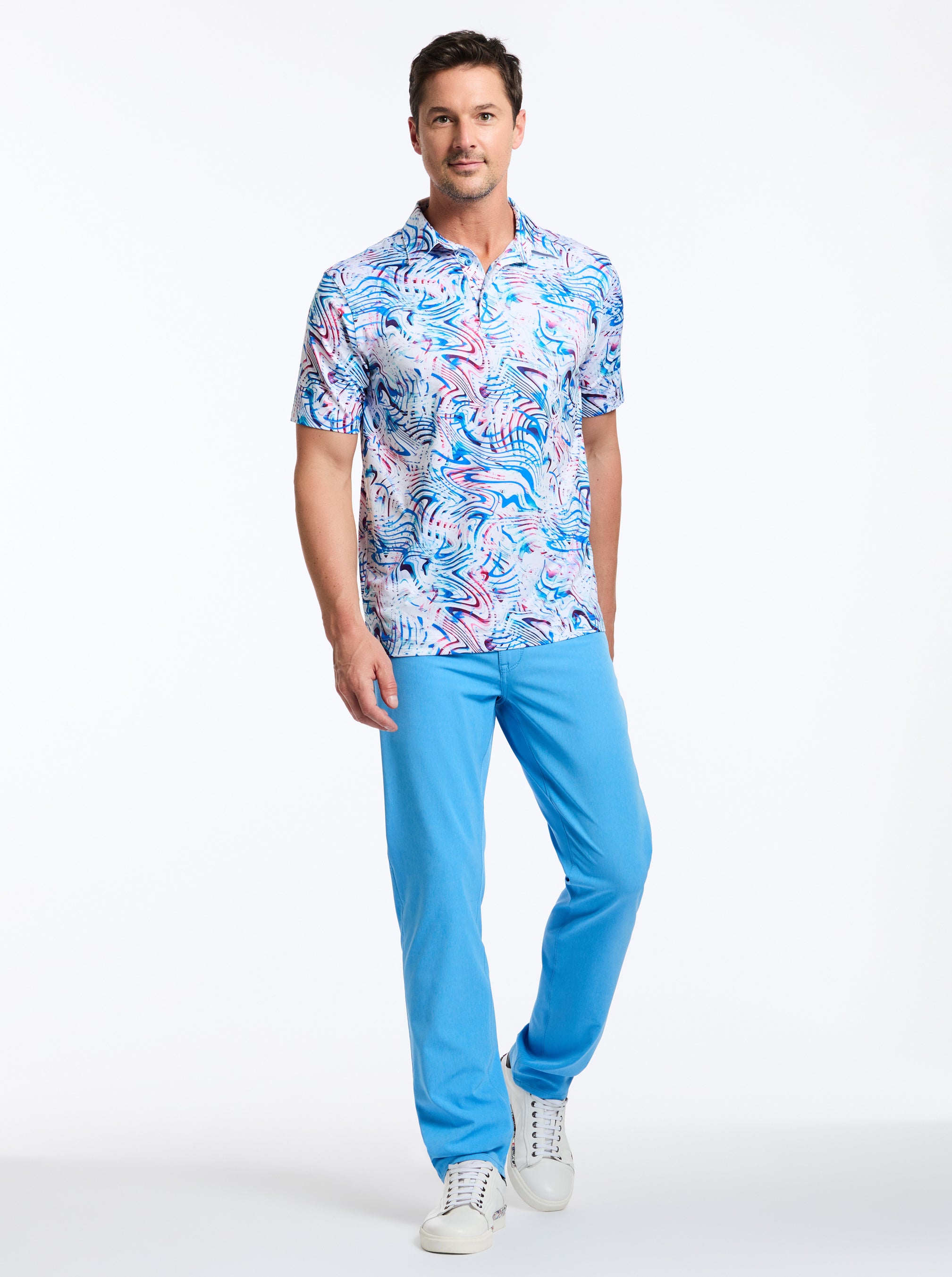 WAVELENGTH SHORT SLEEVE POLO