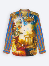 LIMITED EDITION COURTS OF KINGS LONG SLEEVE BUTTON DOWN SHIRT