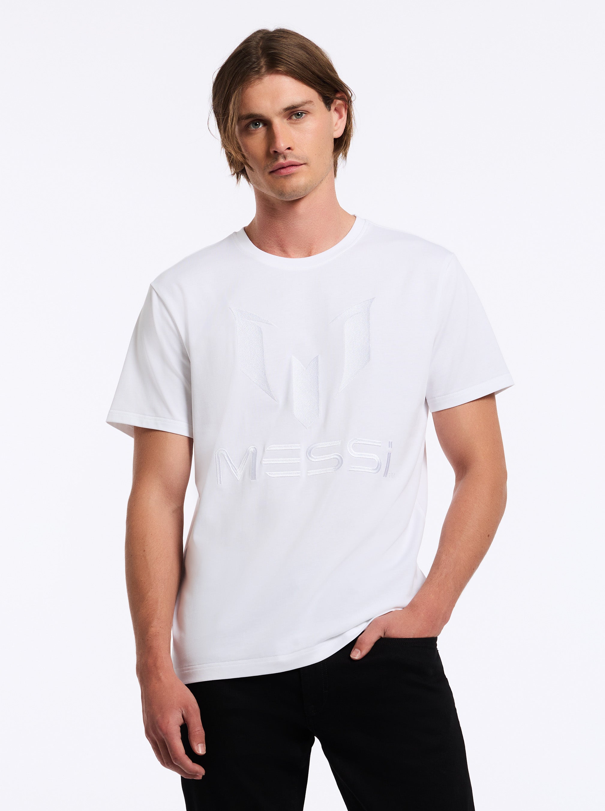 MESSI LOGO SHORT SLEEVE T-SHIRT