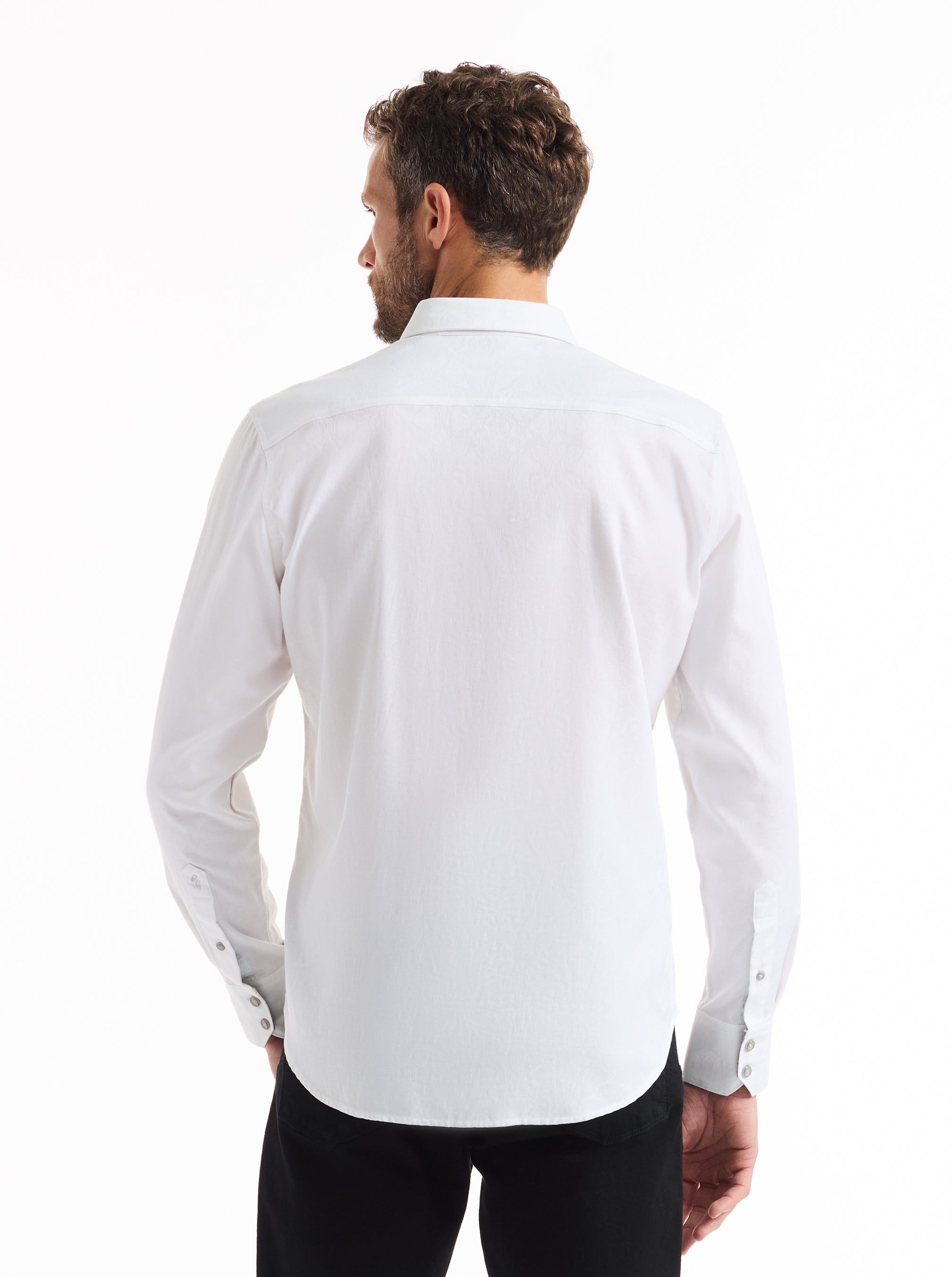 HIGHLAND LONG SLEEVE BUTTON DOWN SHIRT BIG