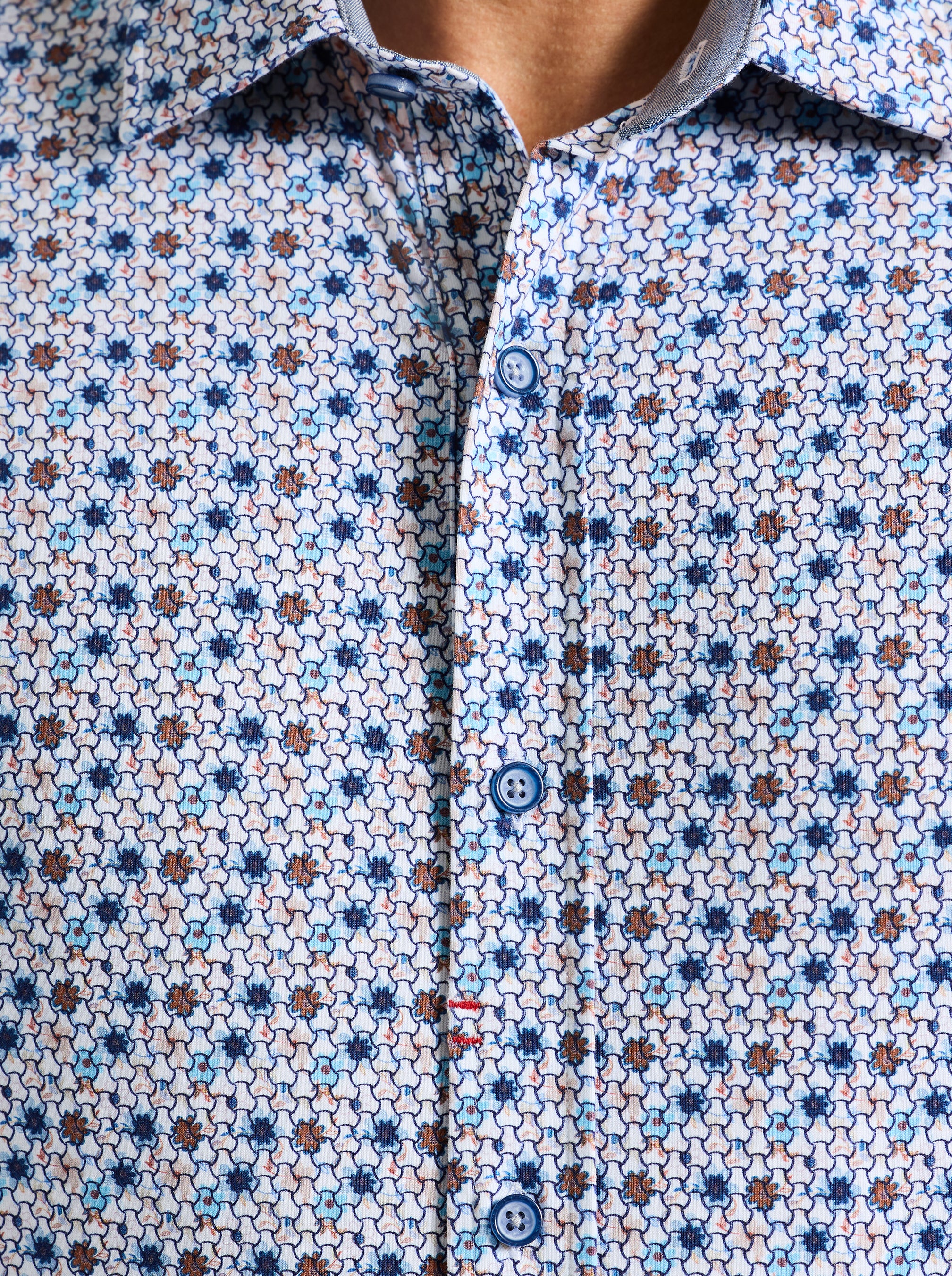 IAN LONG SLEEVE BUTTON DOWN SHIRT