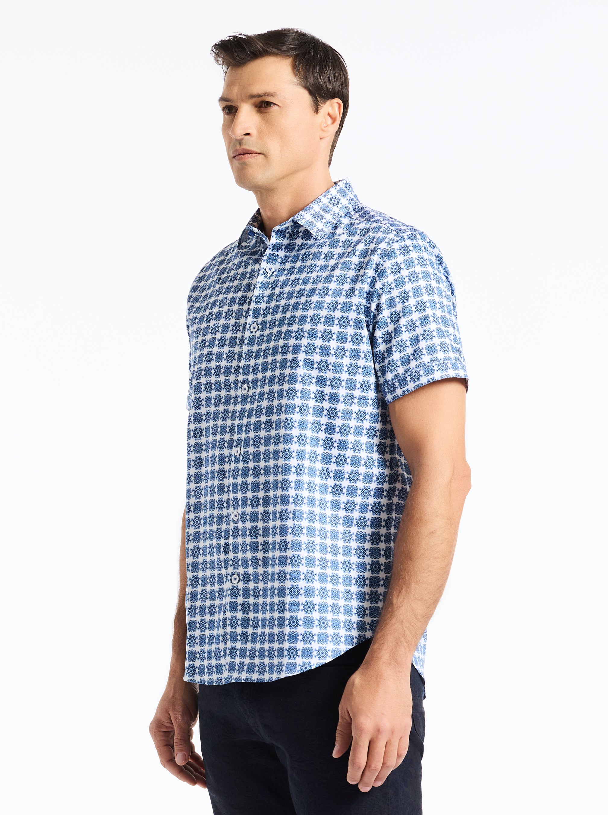 ARBOR SHORT SLEEVE BUTTON DOWN SHIRT
