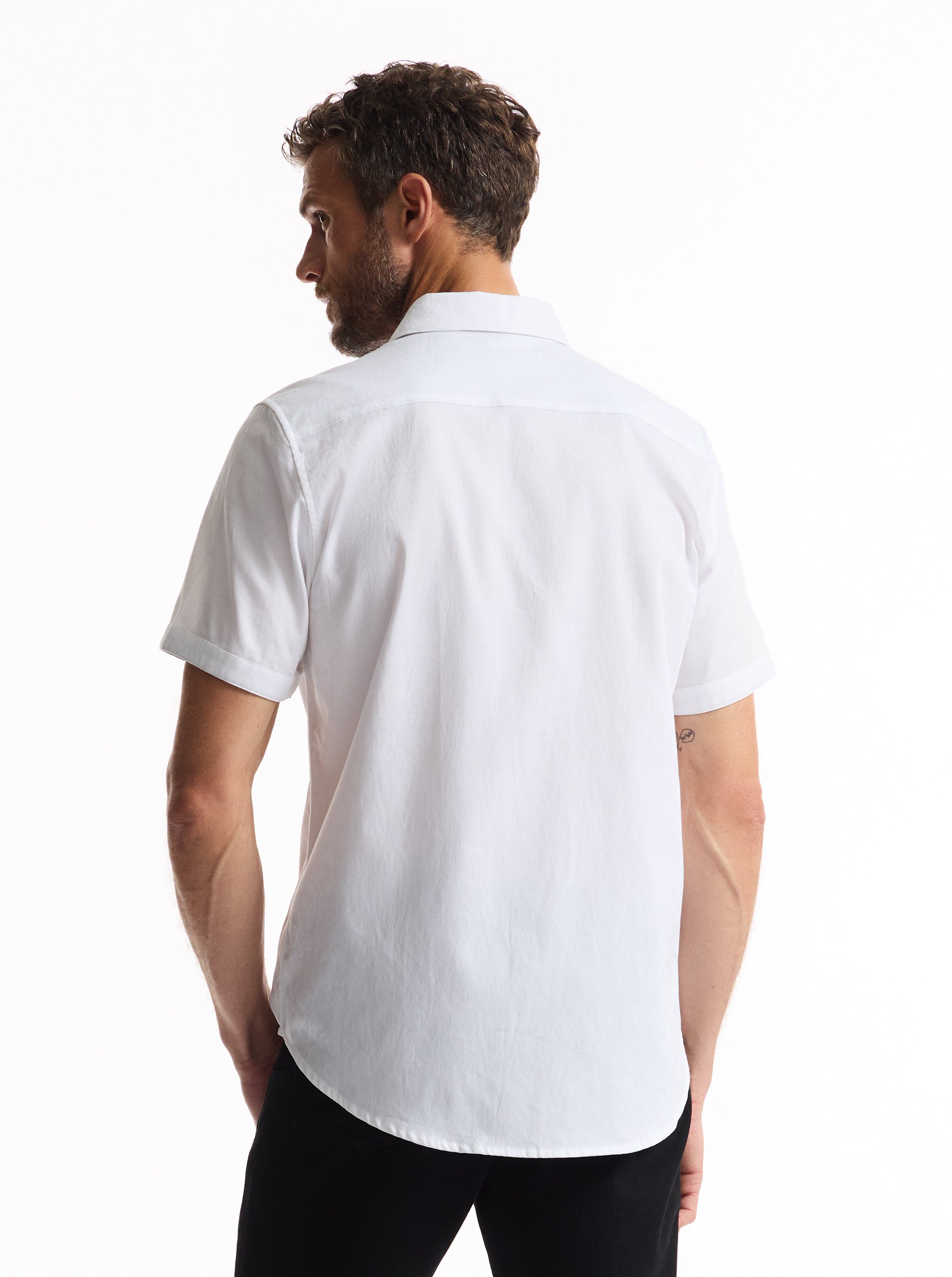 HIGHLAND SHORT SLEEVE BUTTON DOWN SHIRT