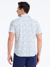 TRANS PACIFIC SHORT SLEEVE BUTTON DOWN SHIRT