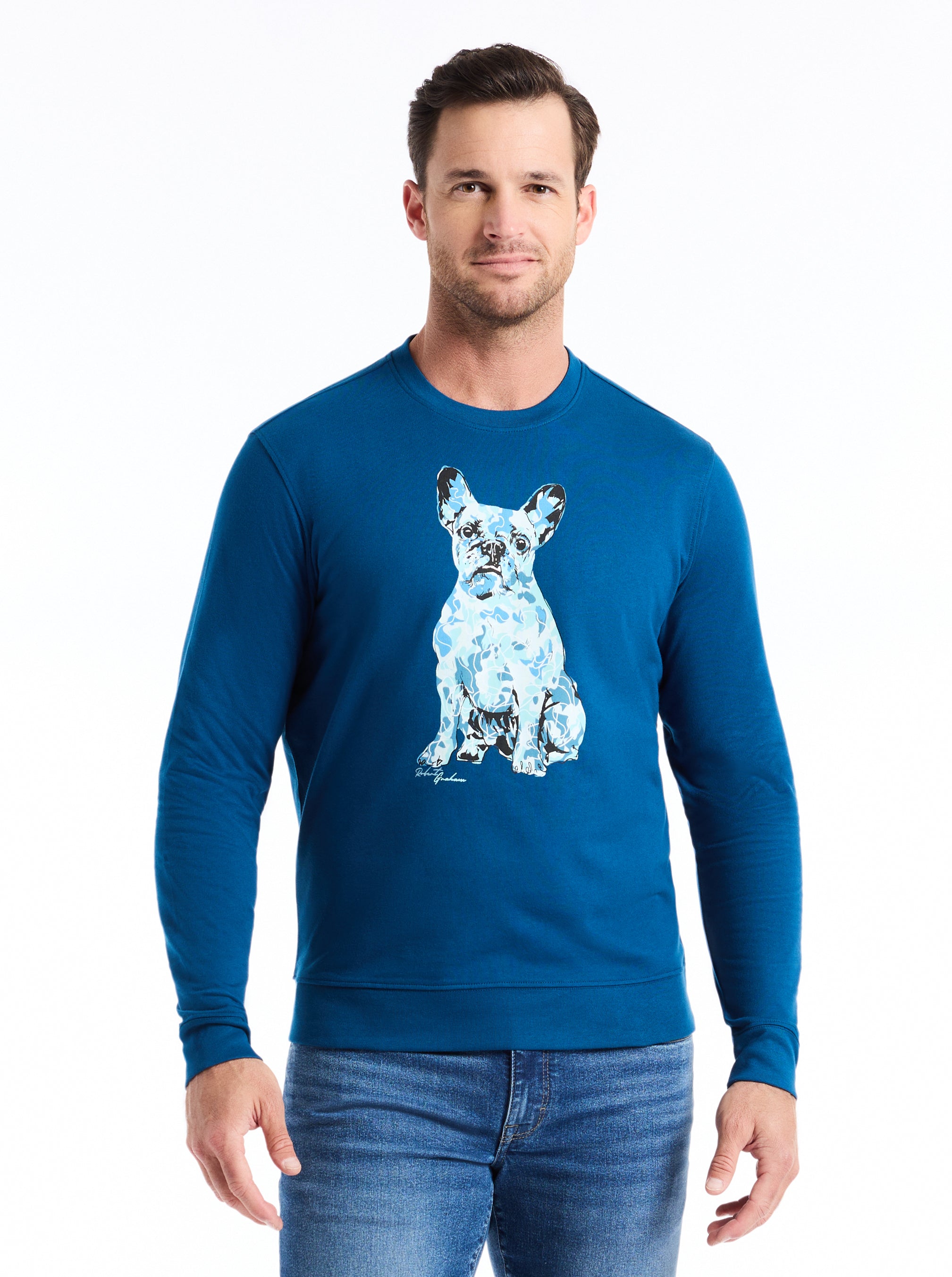 CAMO GRAHAM LONG SLEEVE KNIT SHIRT