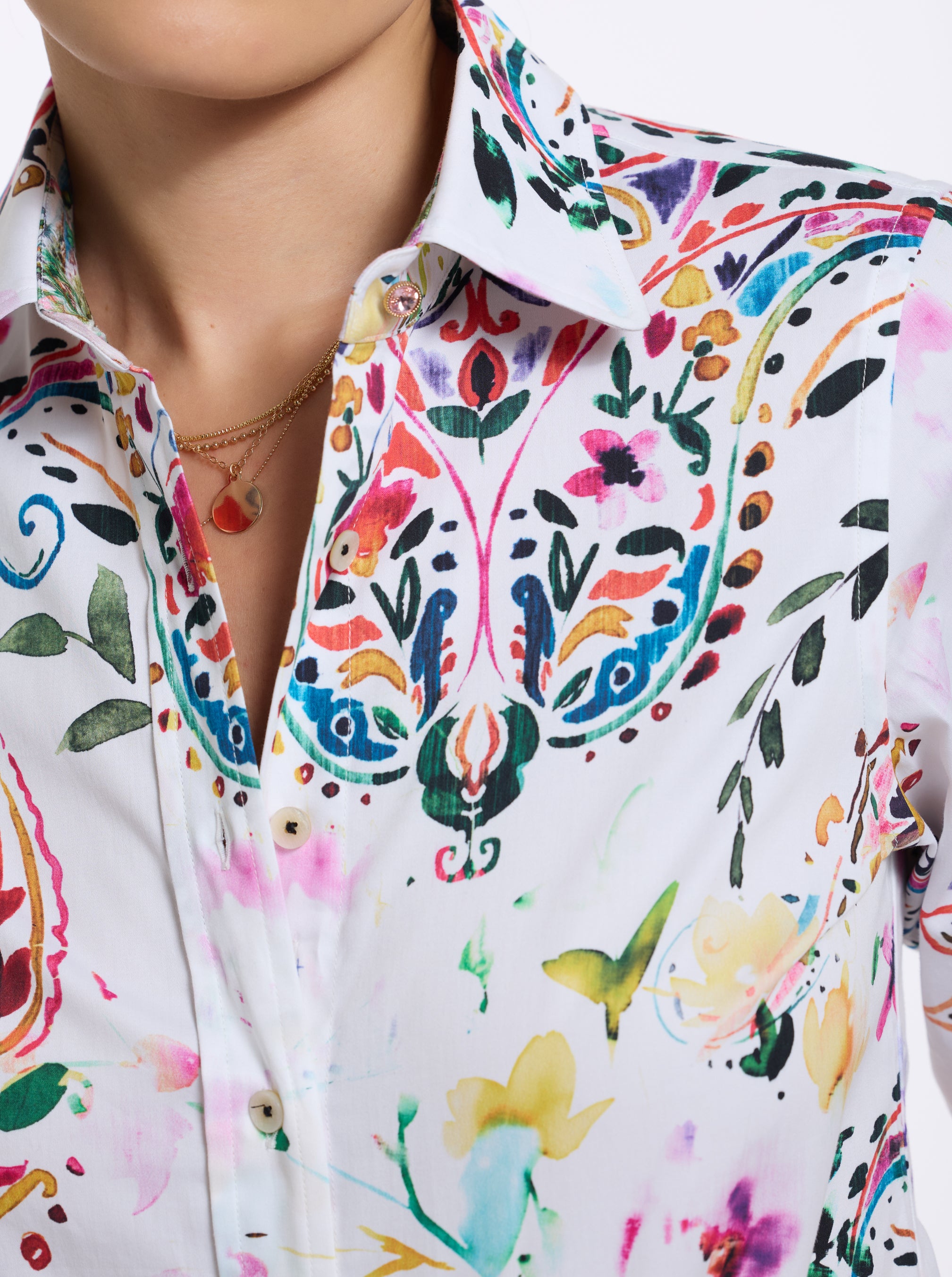 PRISCILLA LONG SLEEVE SHIRT