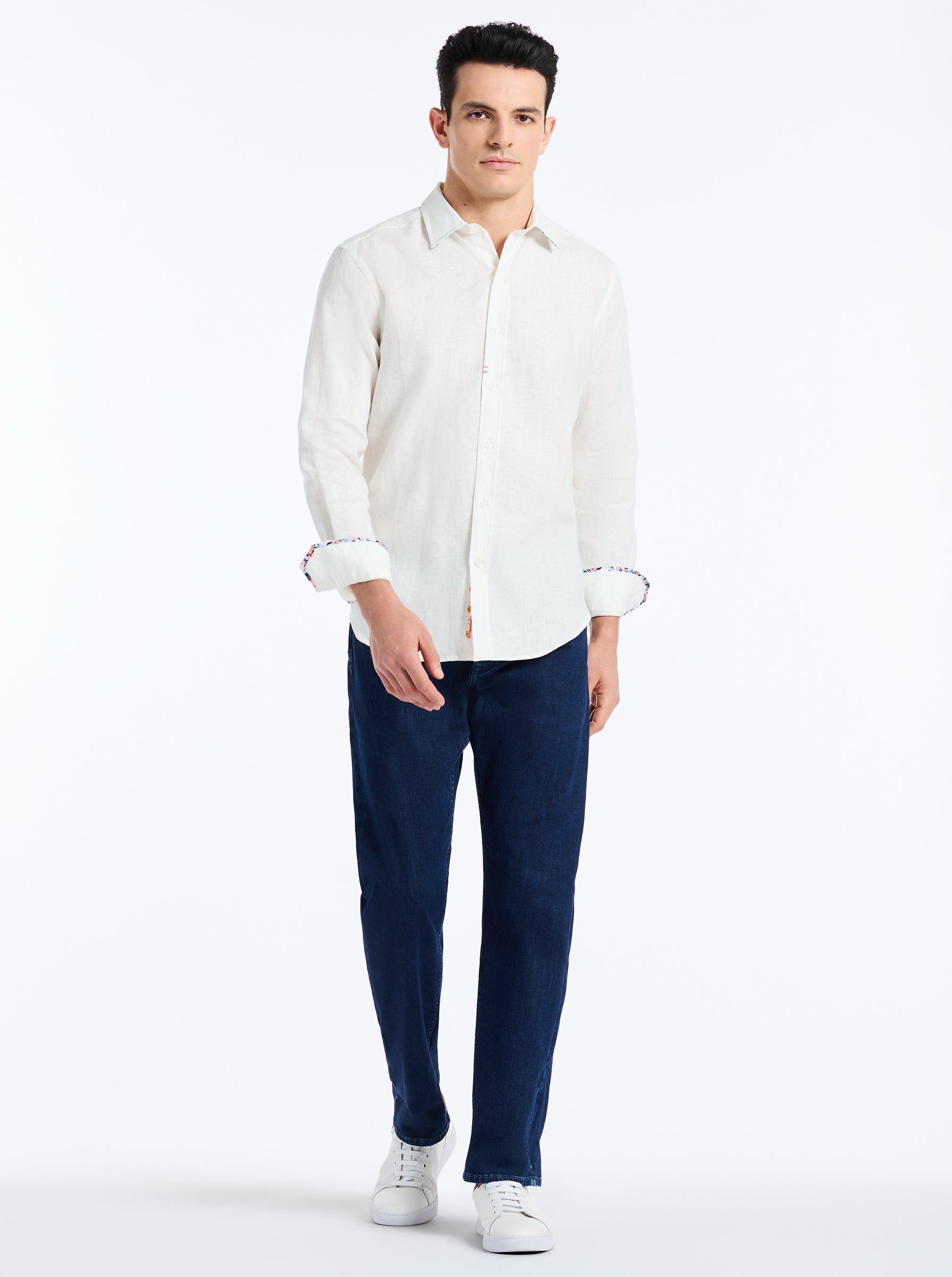 WENLOCK LONG SLEEVE BUTTON DOWN SHIRT