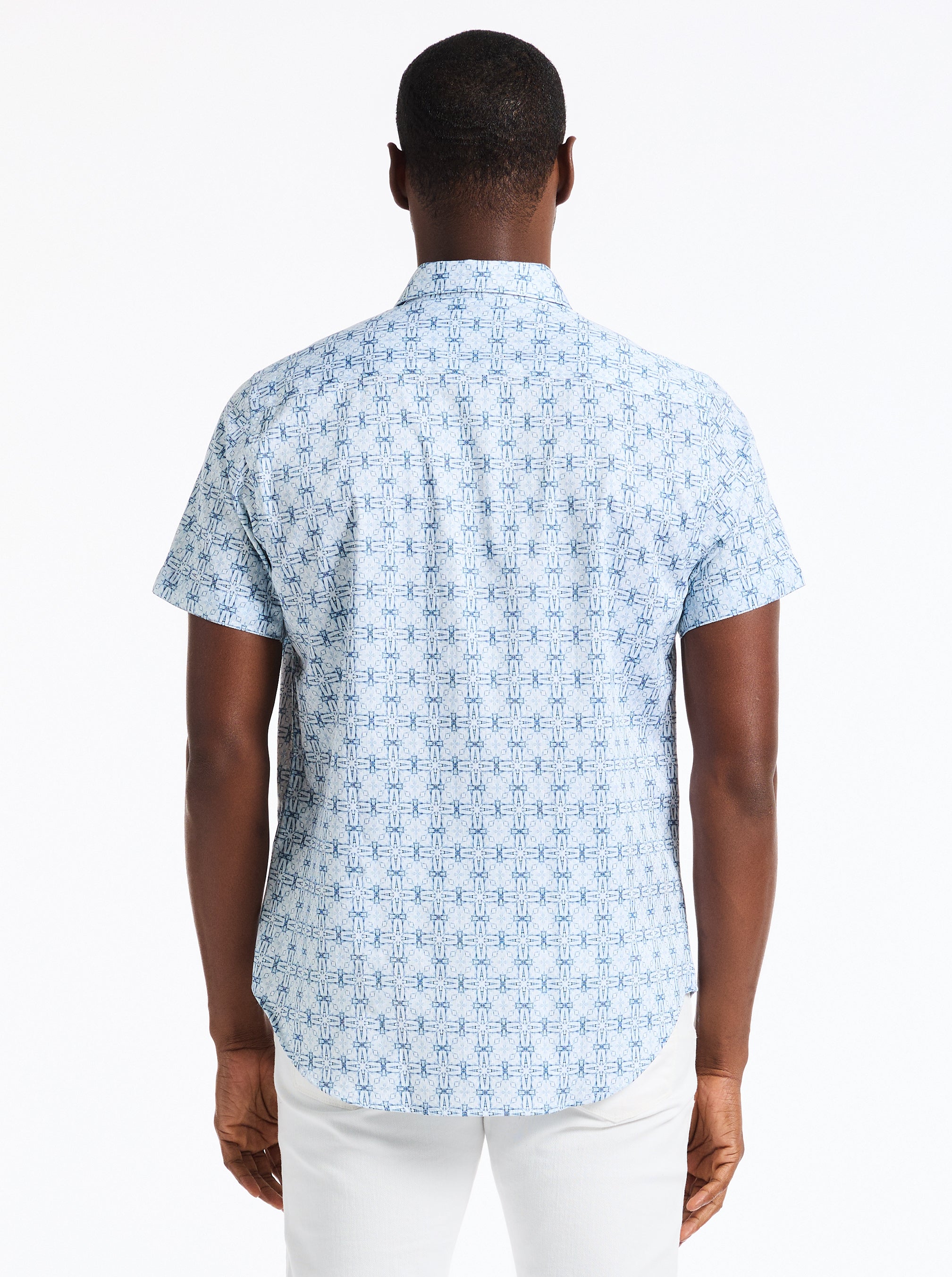 MADAGASCAR SHORT SLEEVE BUTTON DOWN SHIRT