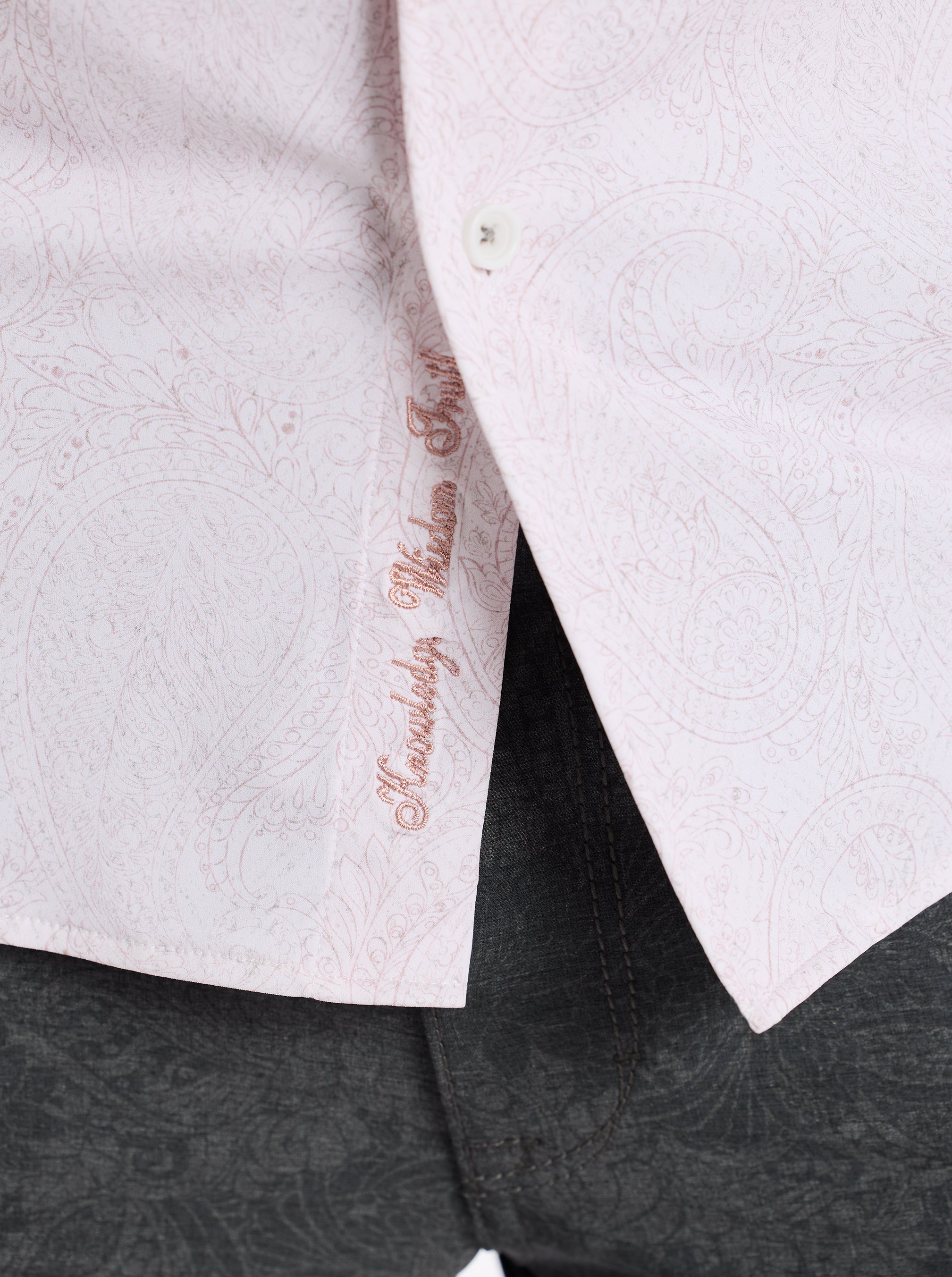 THURSTON LONG SLEEVE BUTTON DOWN KNIT SHIRT