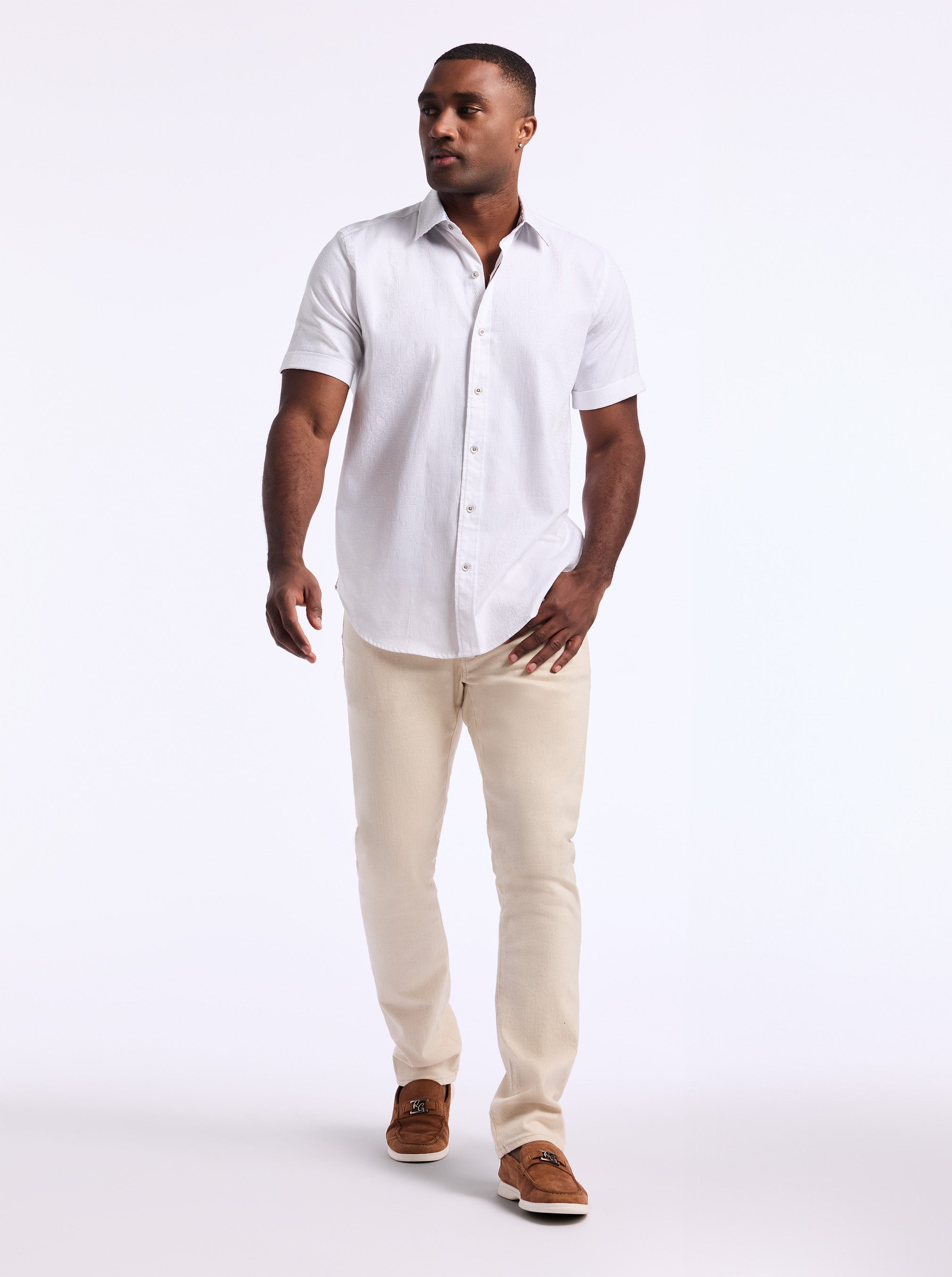 WINDSOR 2 SHORT SLEEVE BUTTON DOWN SHIRT