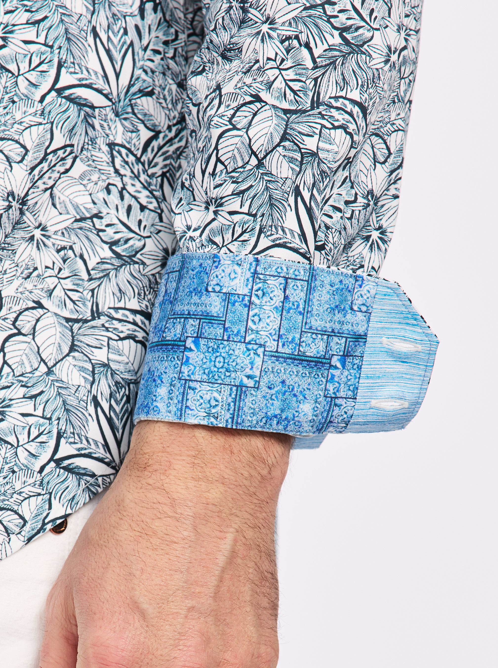 JARVIS LONG SLEEVE BUTTON DOWN SHIRT