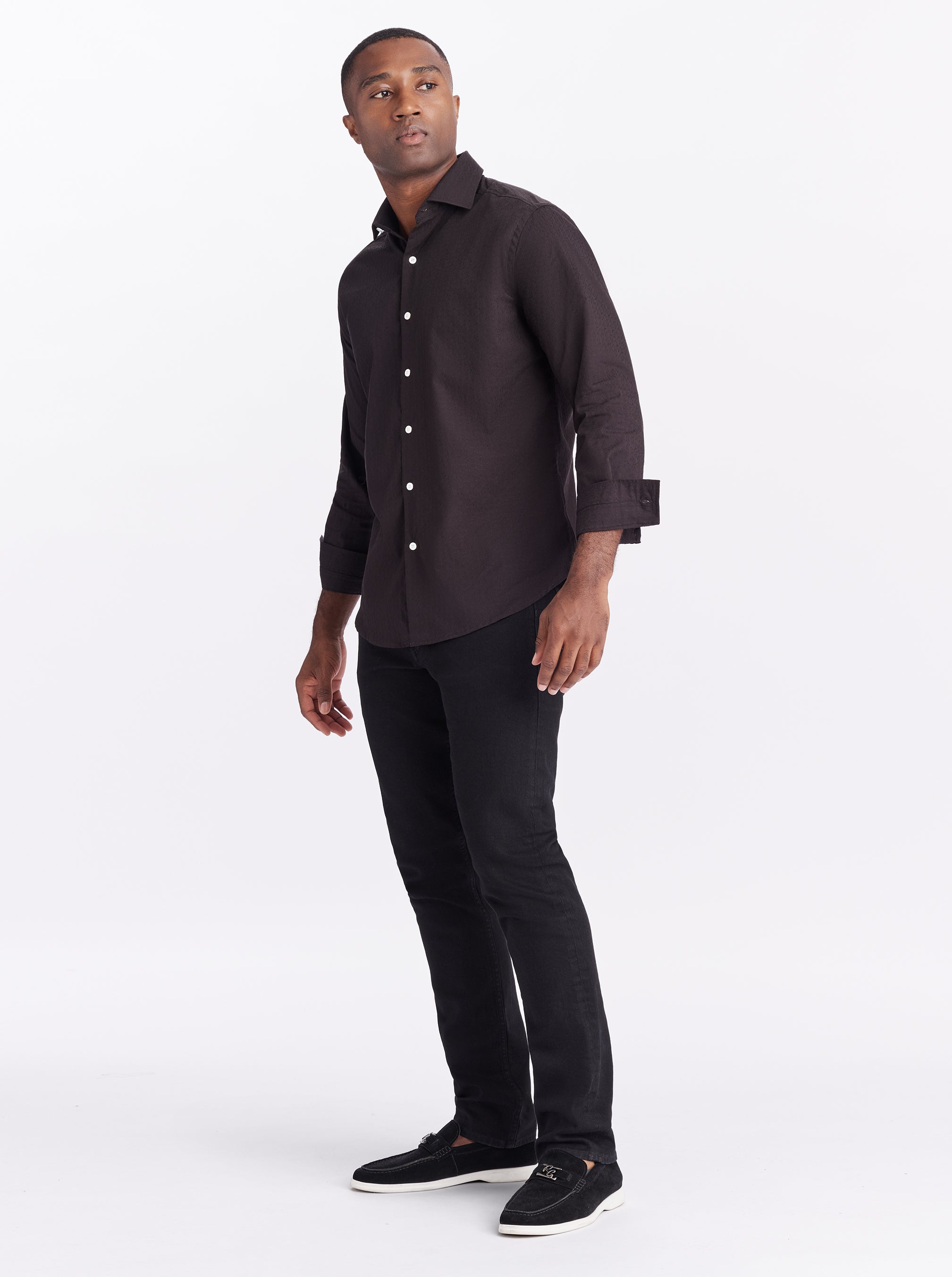 WALFORD LONG SLEEVE BUTTON DOWN SHIRT