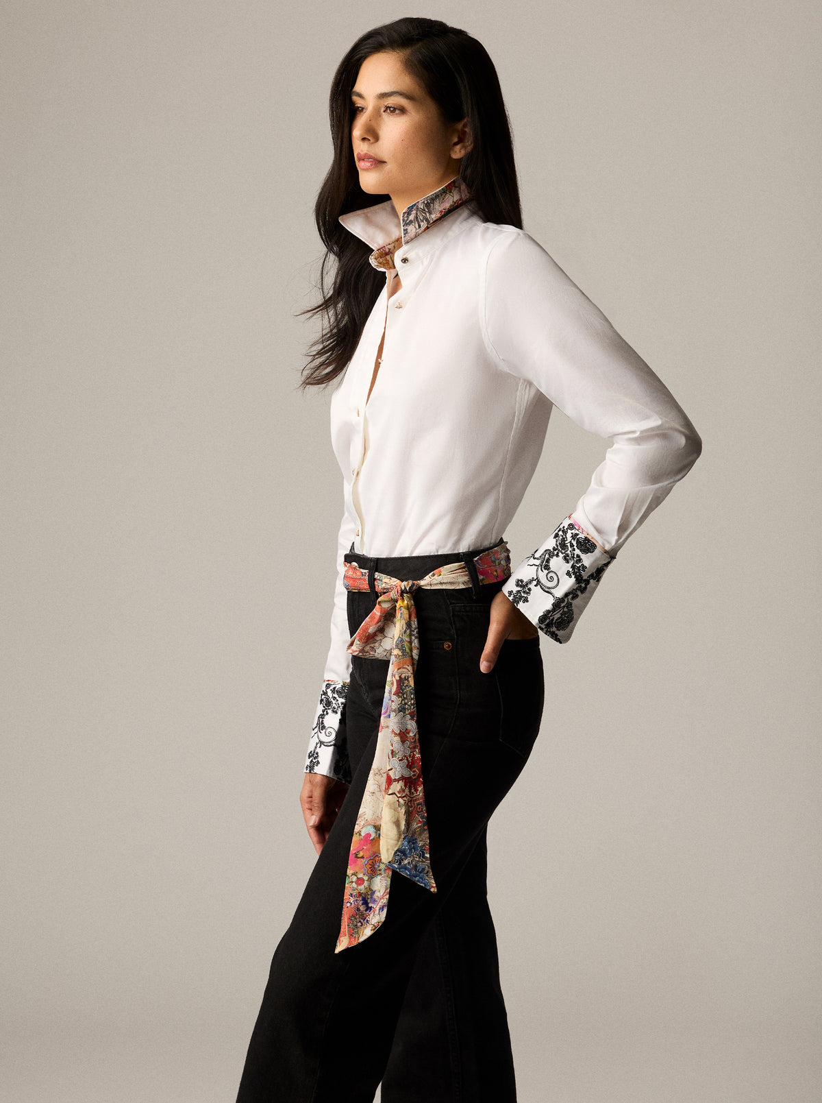 PRISCILLA LONG SLEEVE SHIRT