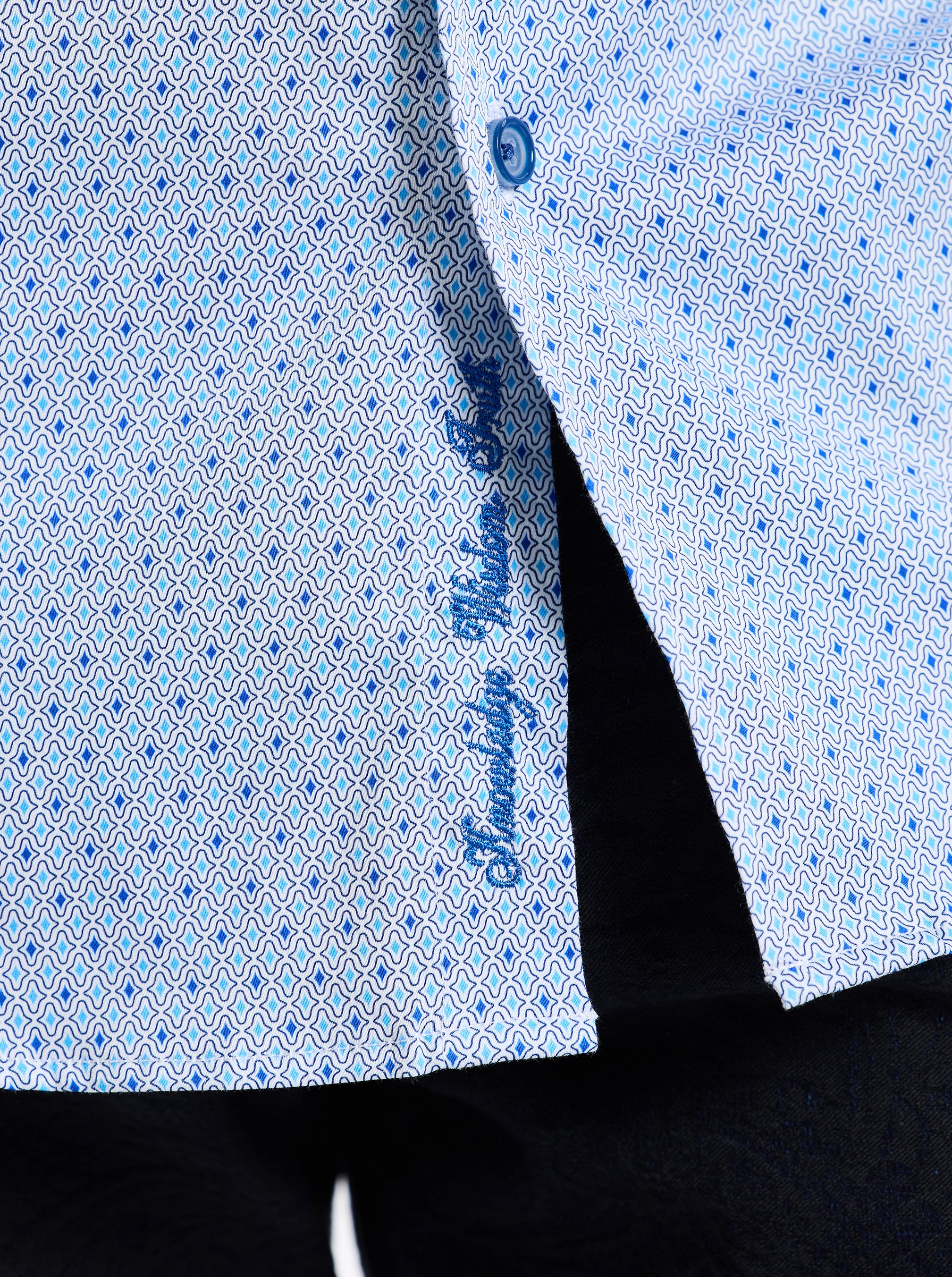 CLAYTON LONG SLEEVE BUTTON DOWN SHIRT