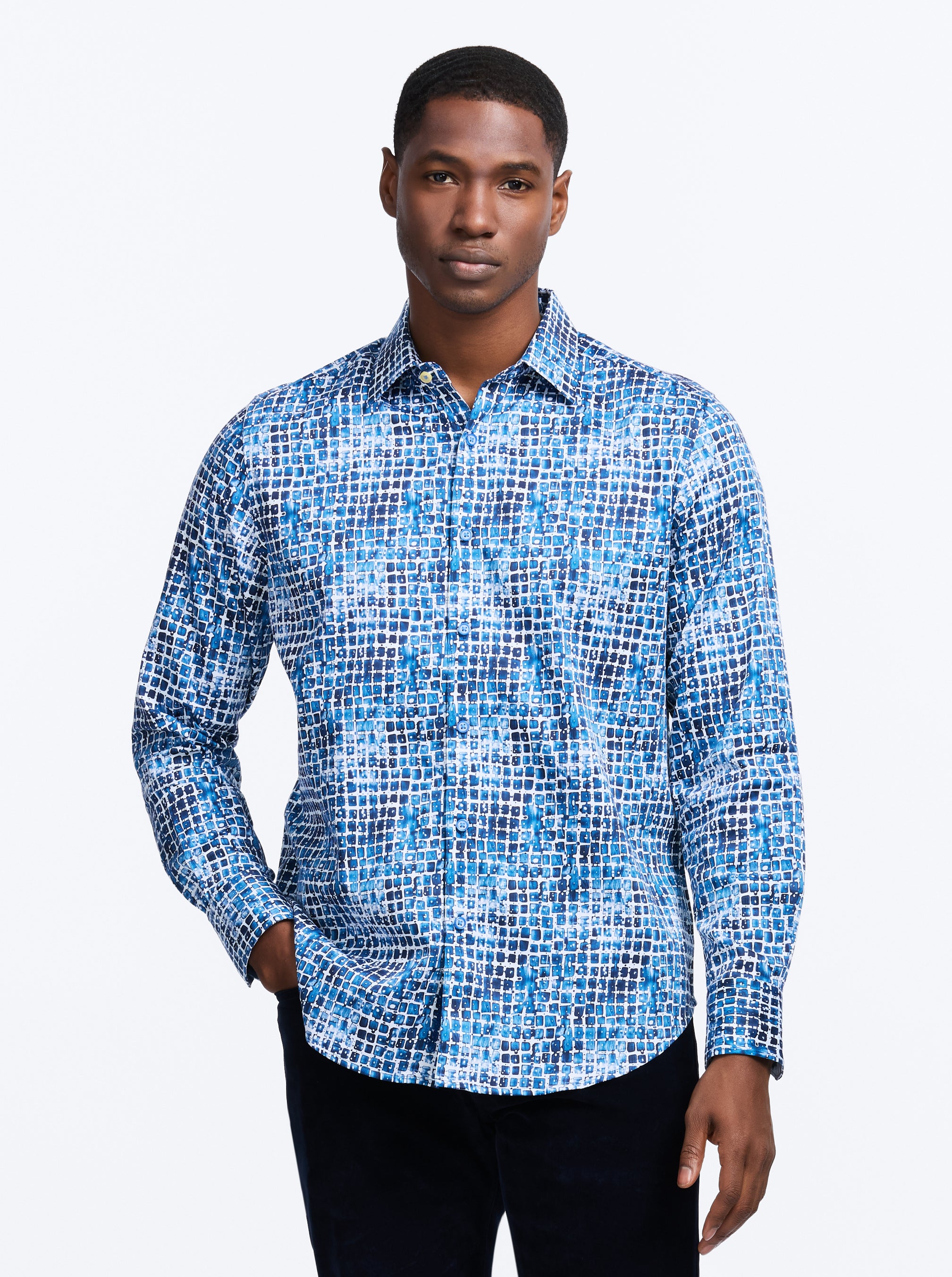 HESTER LONG SLEEVE BUTTON DOWN SHIRT