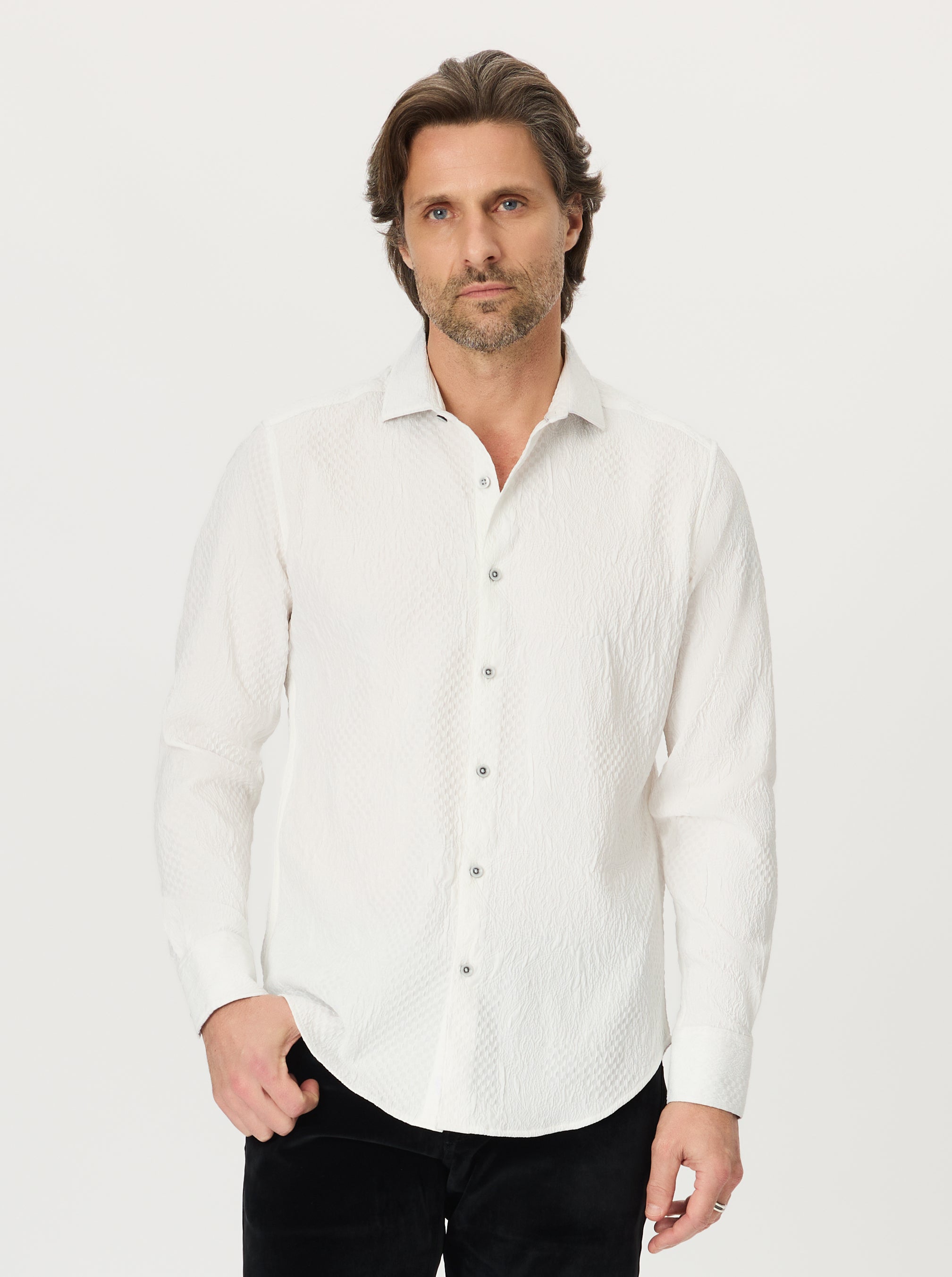 DEVONSHIRE LONG SLEEVE BUTTON DOWN SHIRT