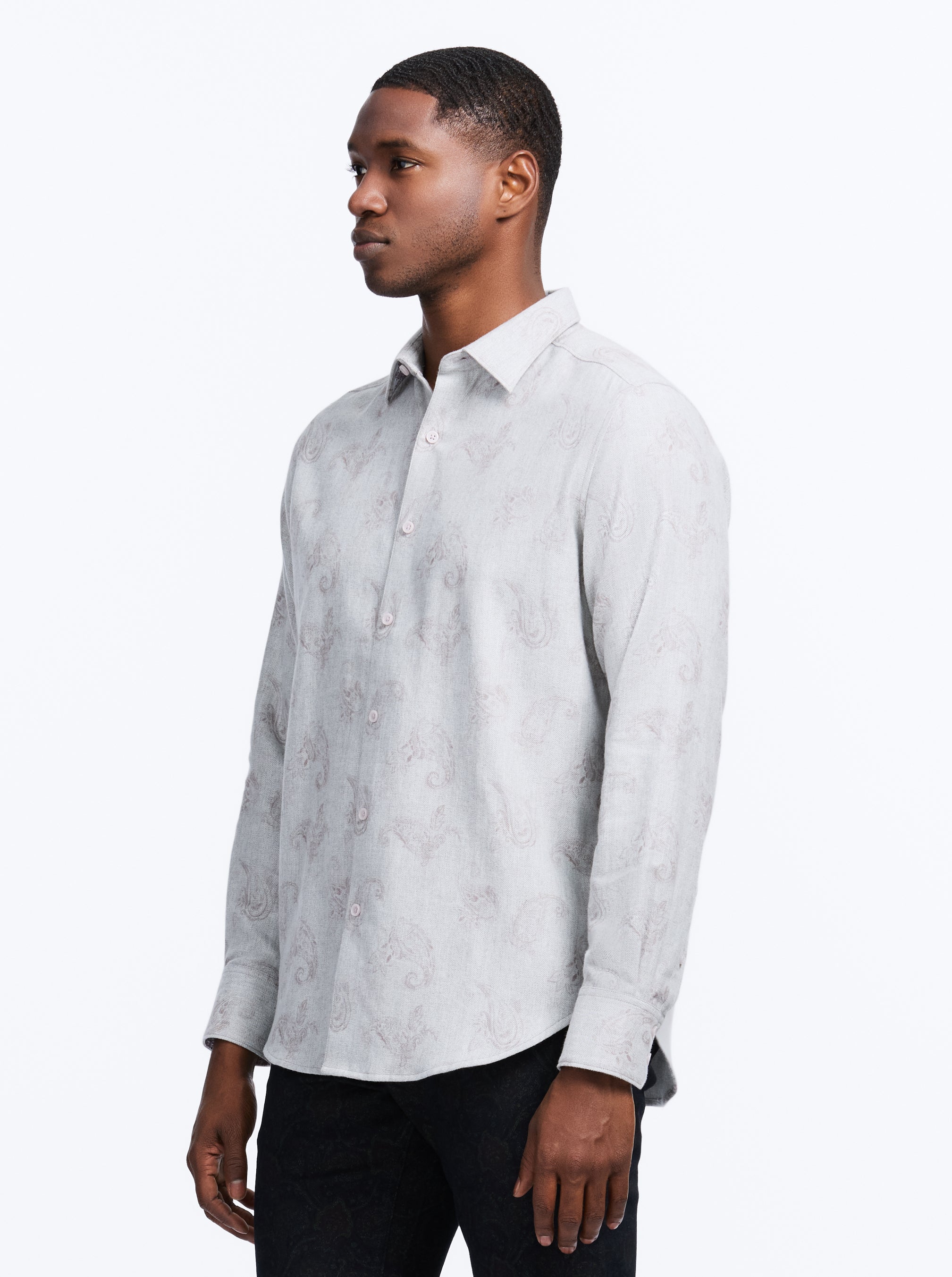 KNOX LONG SLEEVE BUTTON DOWN SHIRT