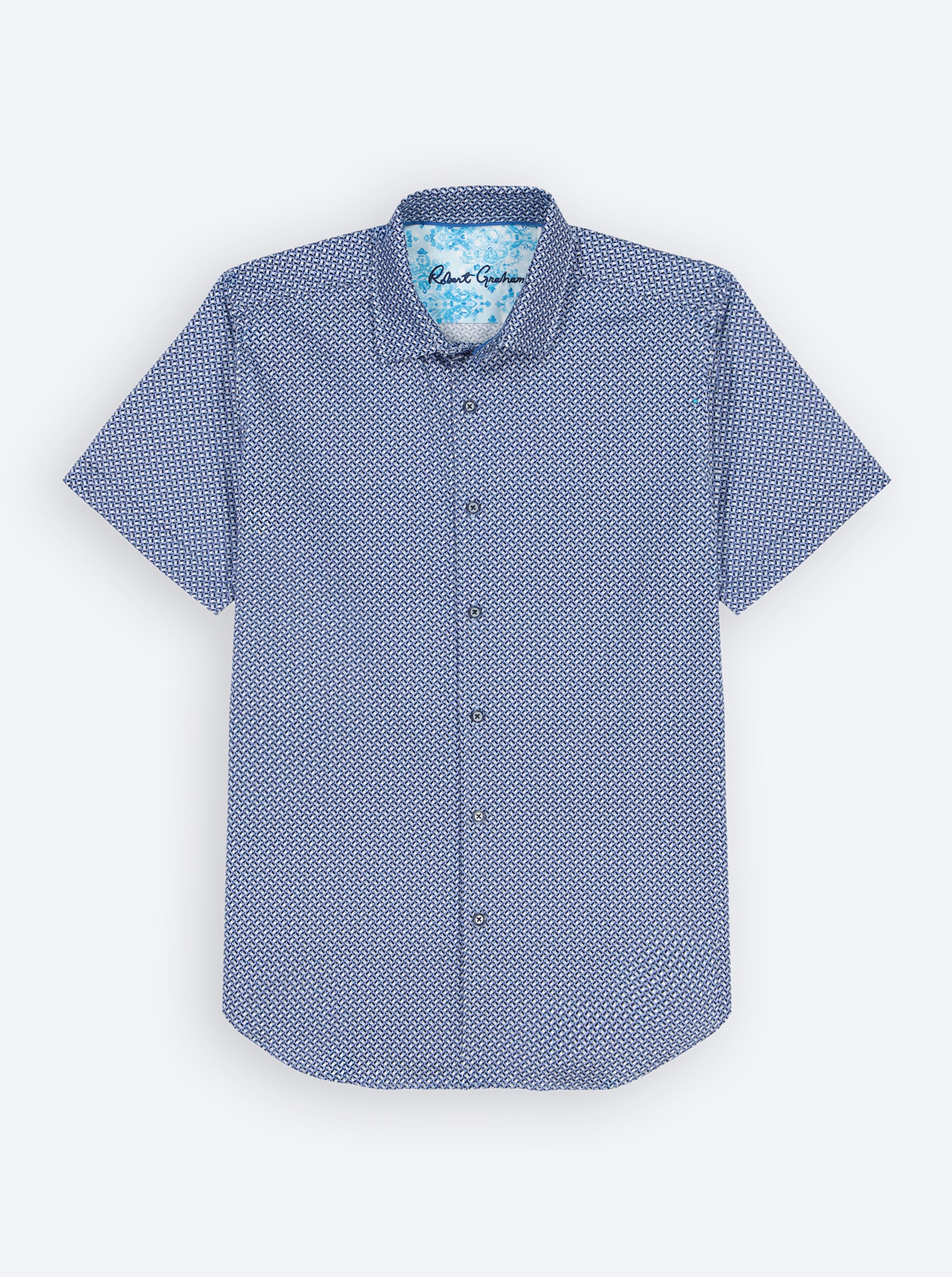 GRINNELL SHORT SLEEVE BUTTON DOWN SHIRT