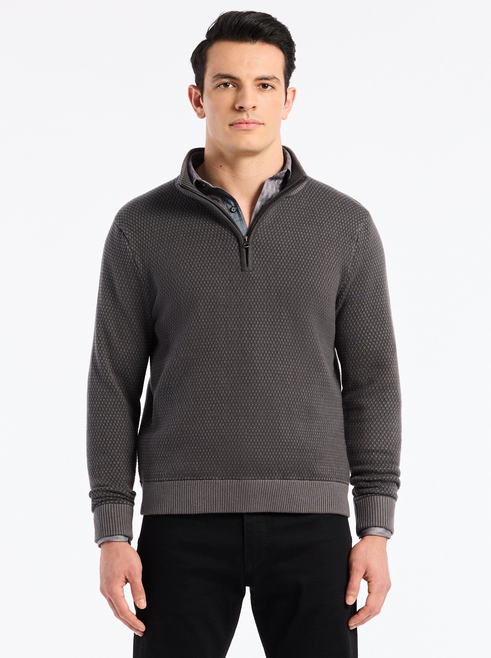 WALTON LONG SLEEVE KNIT SHIRT