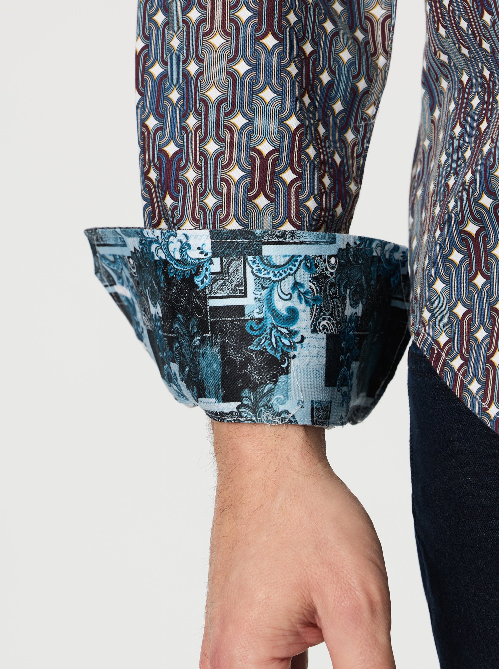 MISSING LINKS LONG SLEEVE BUTTON DOWN SHIRT