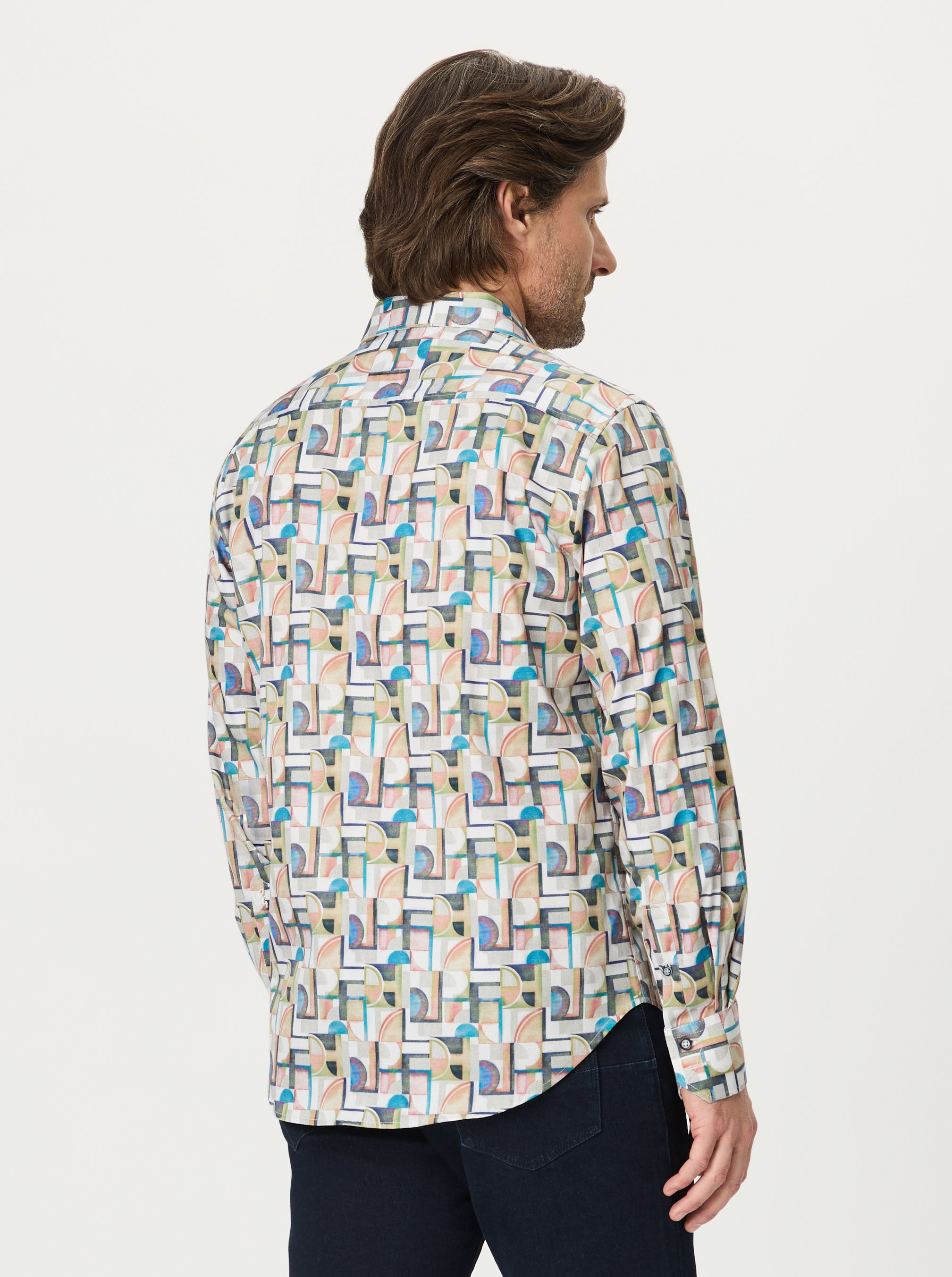 GAINSBOROUGH LONG SLEEVE BUTTON DOWN SHIRT
