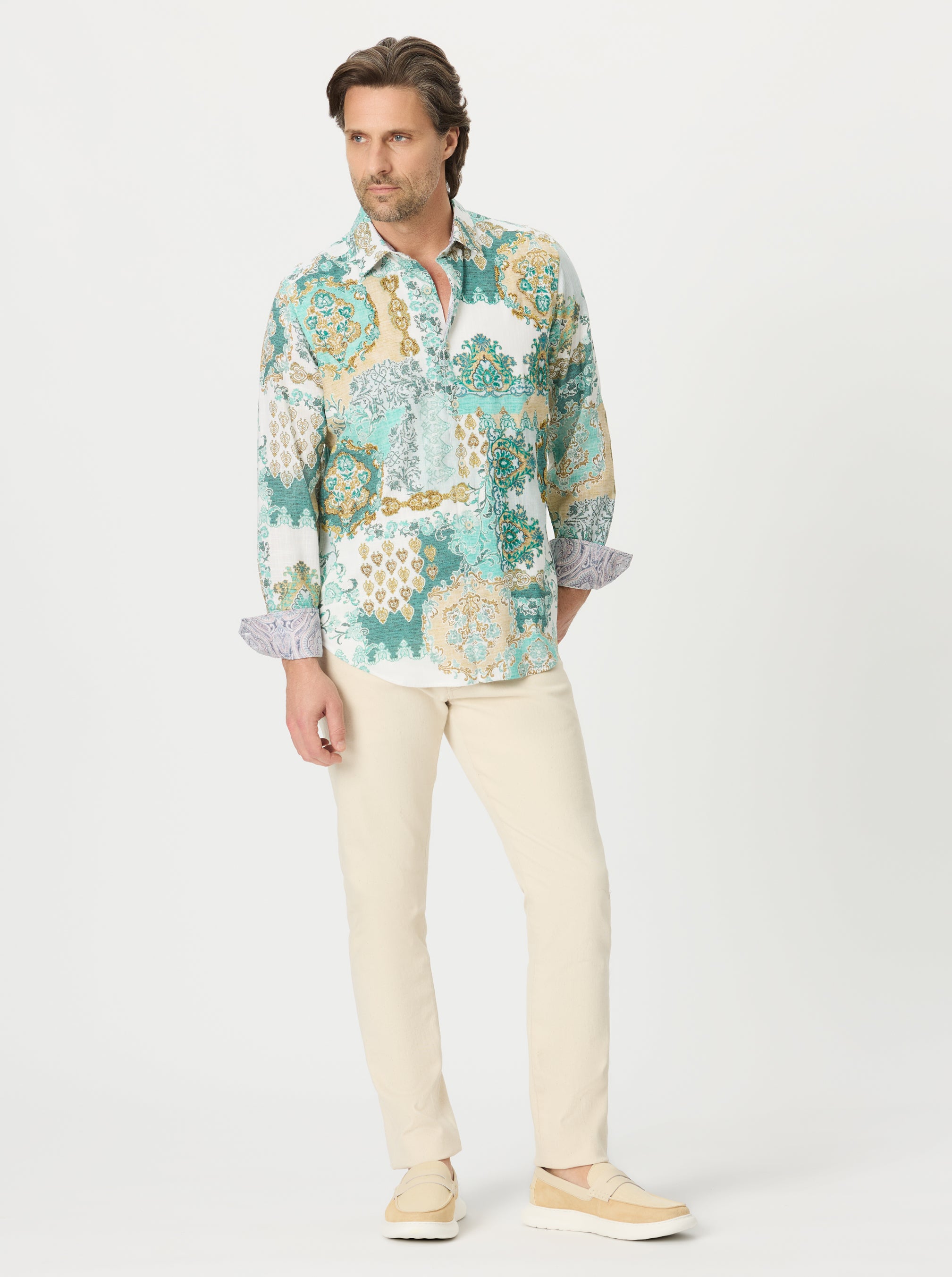 FAIRBANK LONG SLEEVE BUTTON DOWN SHIRT