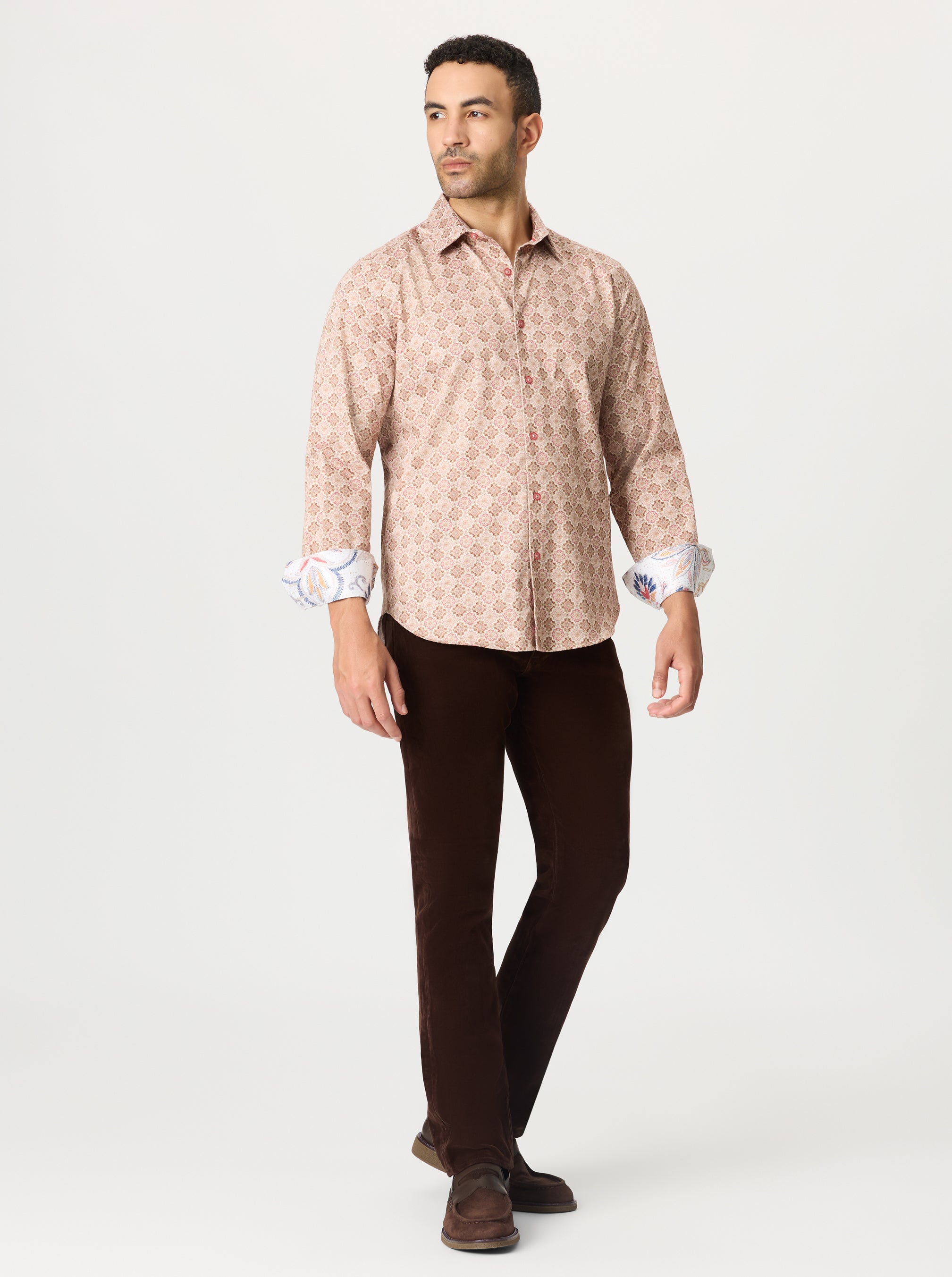FREEMONT LONG SLEEVE BUTTON DOWN SHIRT