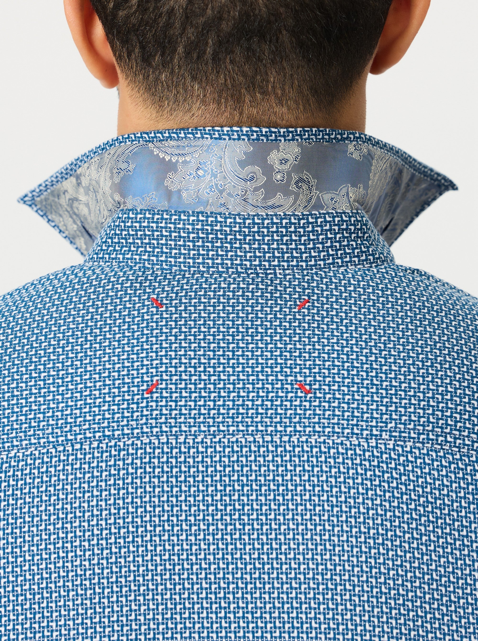 FLAGLER LONG SLEEVE BUTTON DOWN SHIRT
