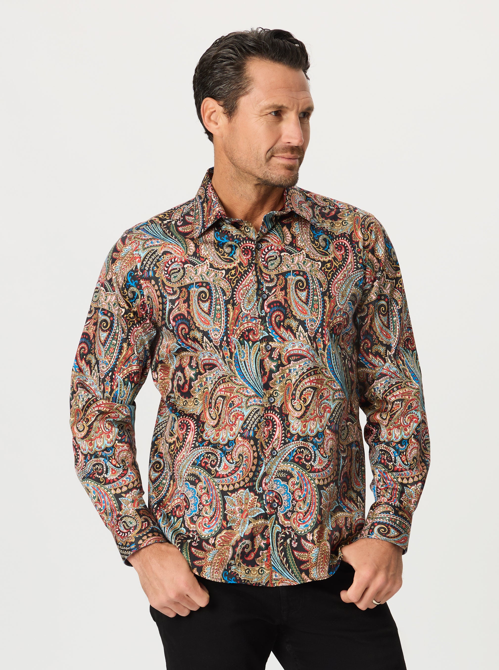 FERNCRAW LONG SLEEVE BUTTON DOWN SHIRT BIG