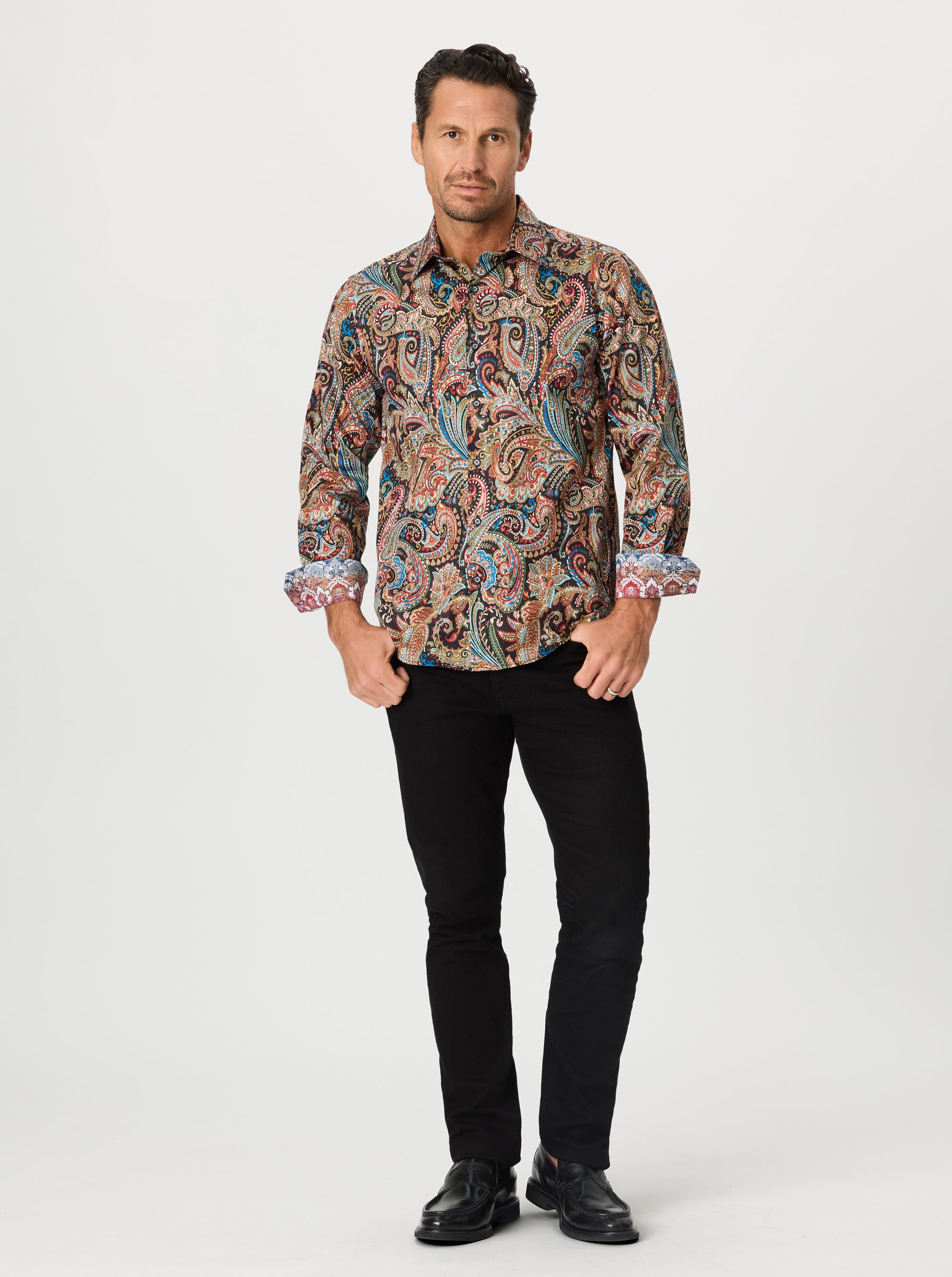 FERNCRAW LONG SLEEVE BUTTON DOWN SHIRT TALL
