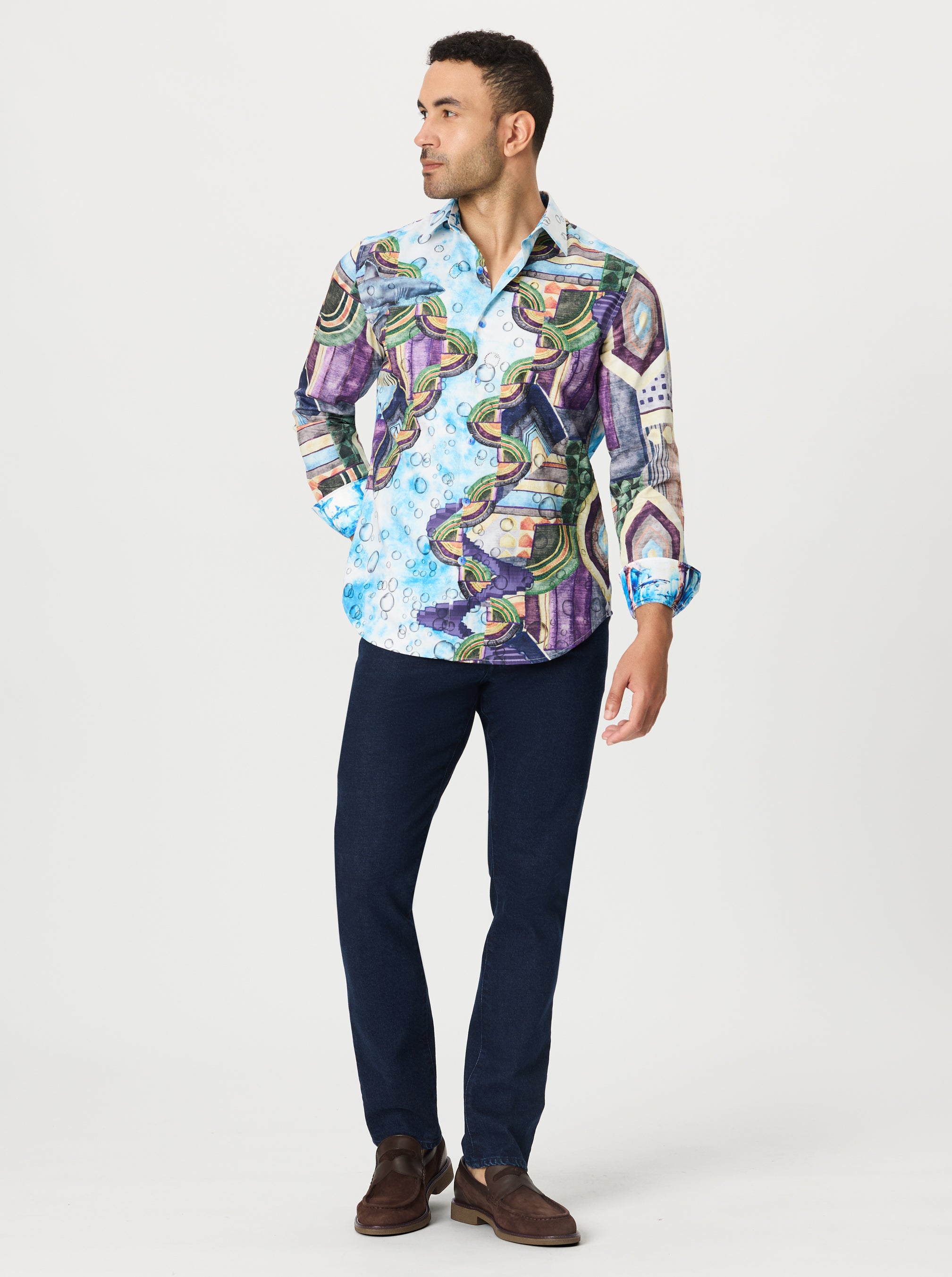 LIMITED EDITION KING PHILLIP LONG SLEEVE BUTTON DOWN SHIRT