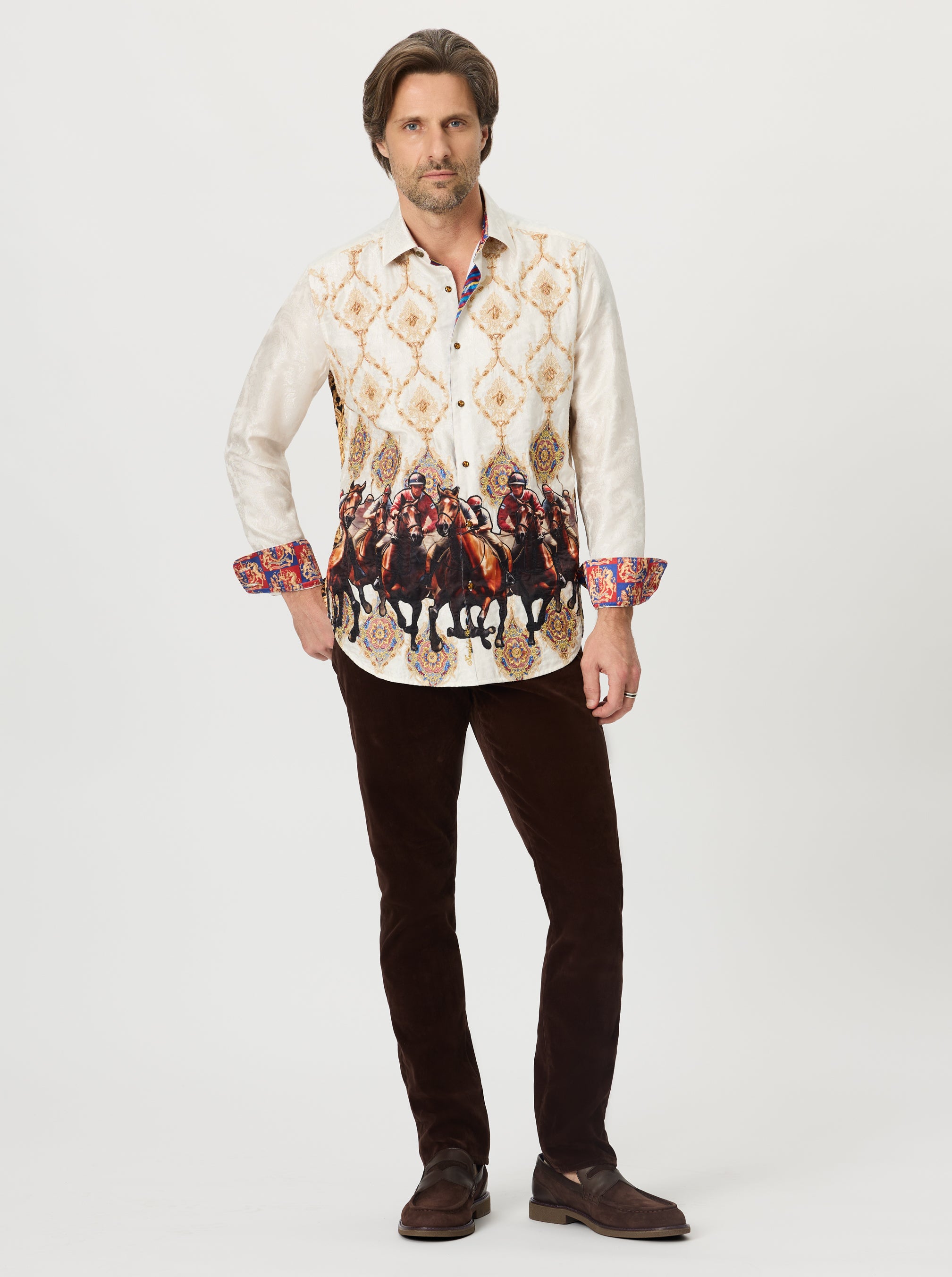 LIMITED EDITION VICTORY LAP LONG SLEEVE BUTTON DOWN SHIRT