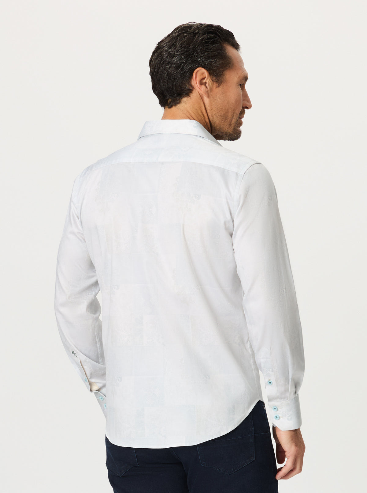 FERRIS LONG SLEEVE BUTTON DOWN SHIRT
