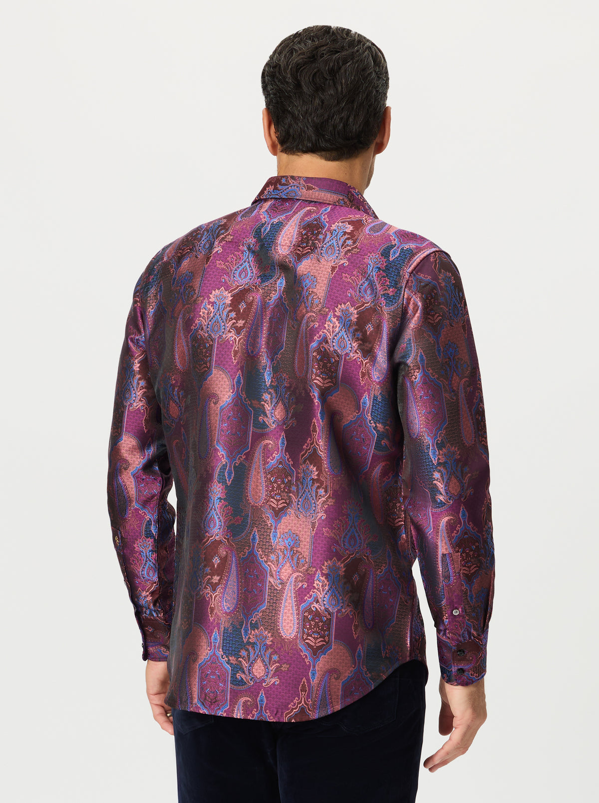 LIMITED EDITION FULL BURN LONG SLEEVE BUTTON DOWN SHIRT