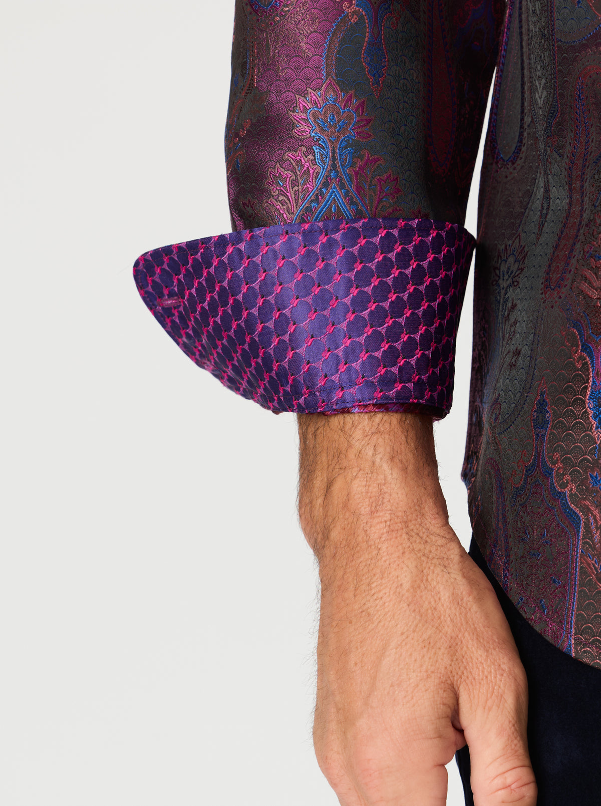 LIMITED EDITION FULL BURN LONG SLEEVE BUTTON DOWN SHIRT