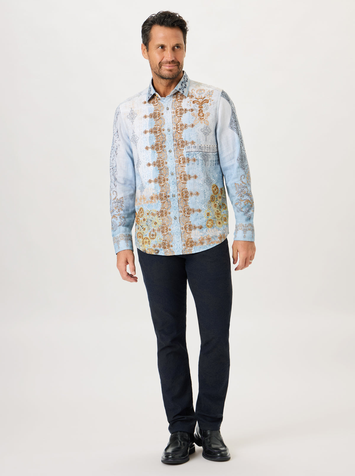 LIMITED EDITION FLOATING EMPIRE LONG SLEEVE BUTTON DOWN SHIRT