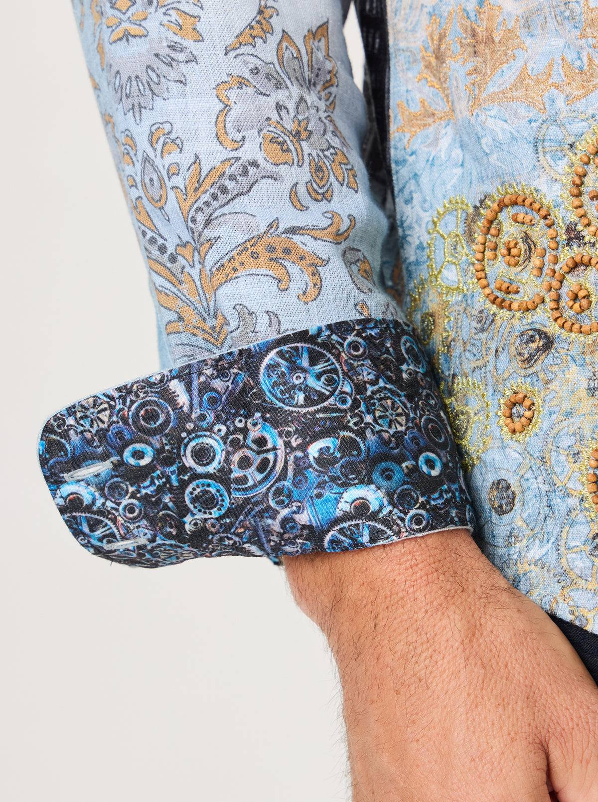 LIMITED EDITION FLOATING EMPIRE LONG SLEEVE BUTTON DOWN SHIRT