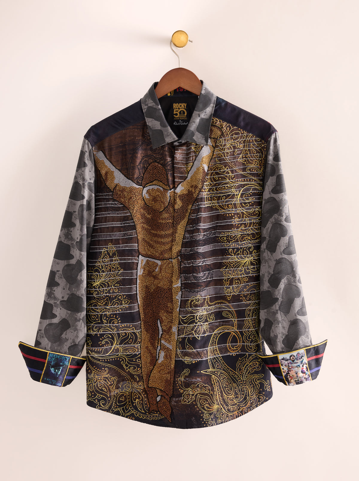 ROCKY 50TH X ROBERT GRAHAM LIMITED EDITION RING ROYALTY SHIRT