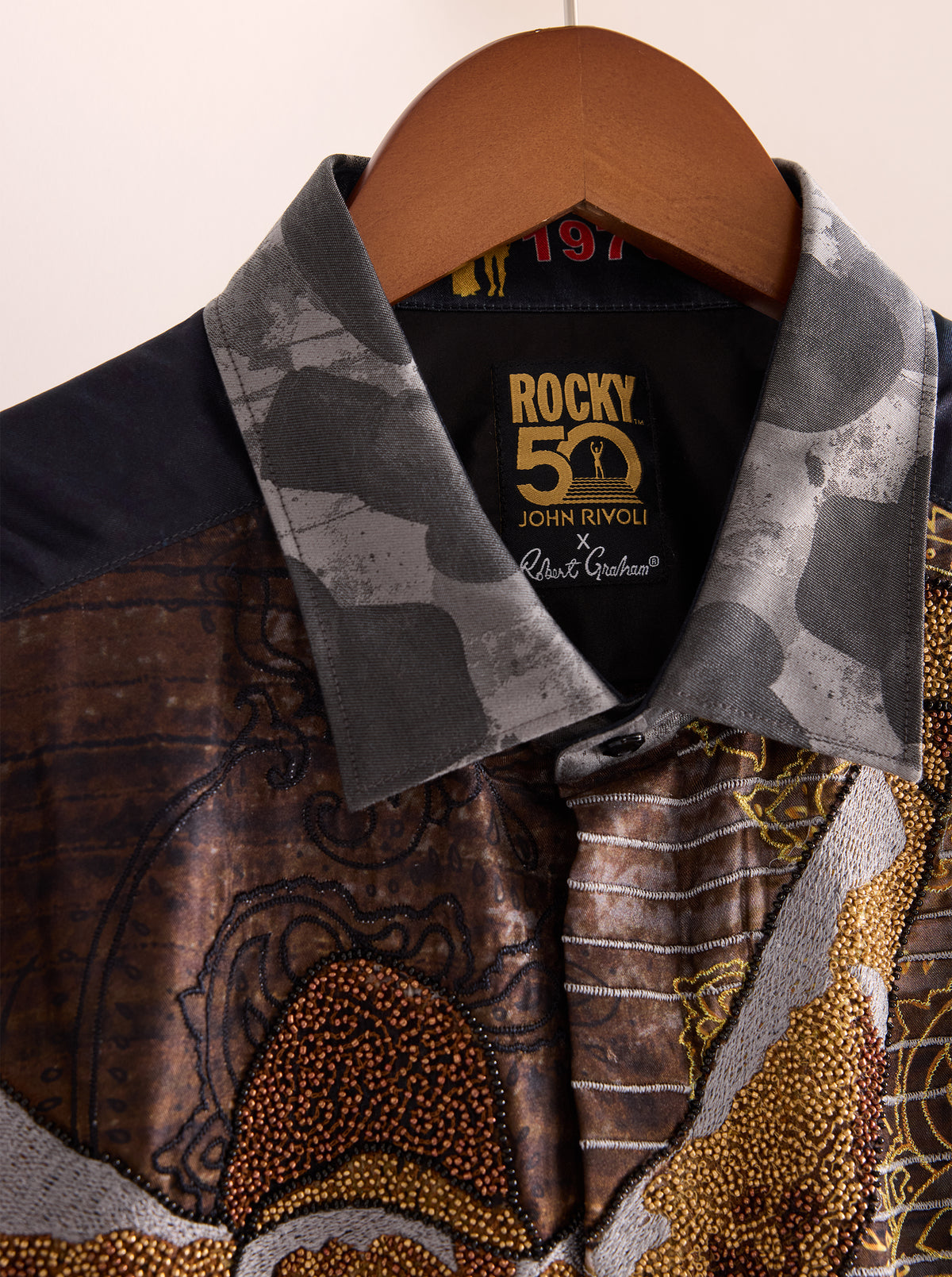 ROCKY 50TH X ROBERT GRAHAM LIMITED EDITION RING ROYALTY SHIRT
