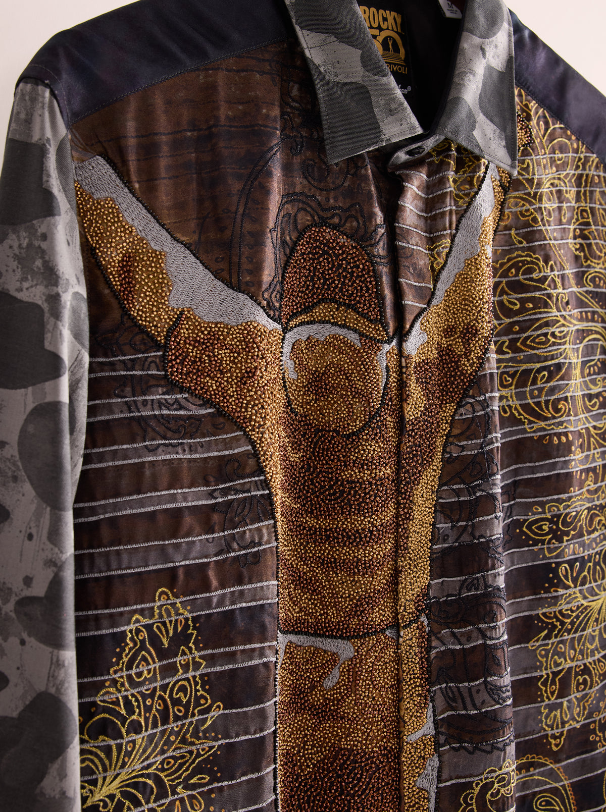 ROCKY 50TH X ROBERT GRAHAM LIMITED EDITION RING ROYALTY SHIRT