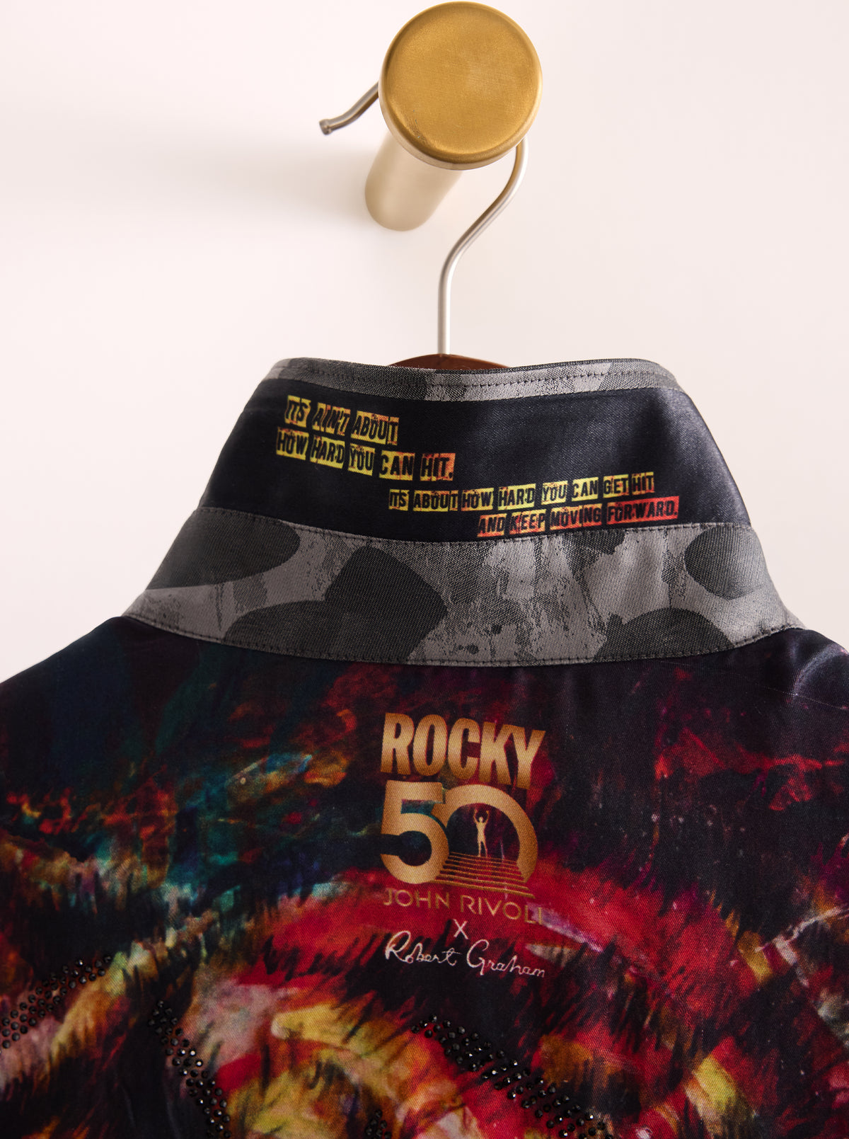 ROCKY 50TH X ROBERT GRAHAM LIMITED EDITION RING ROYALTY SHIRT
